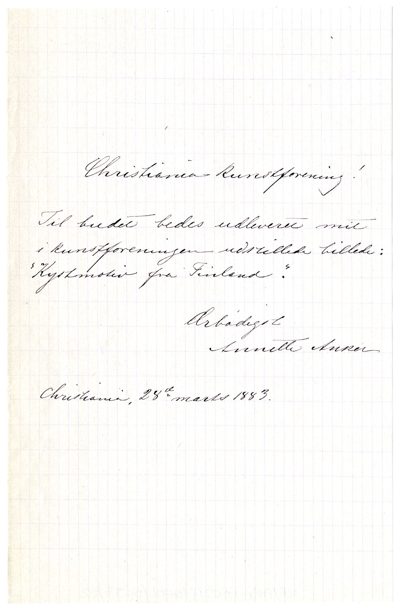 Diderik Maria Aalls brevsamling, NF/Ark-1023/F/L0001: D.M. Aalls brevsamling. A - B, 1738-1889, s. 496