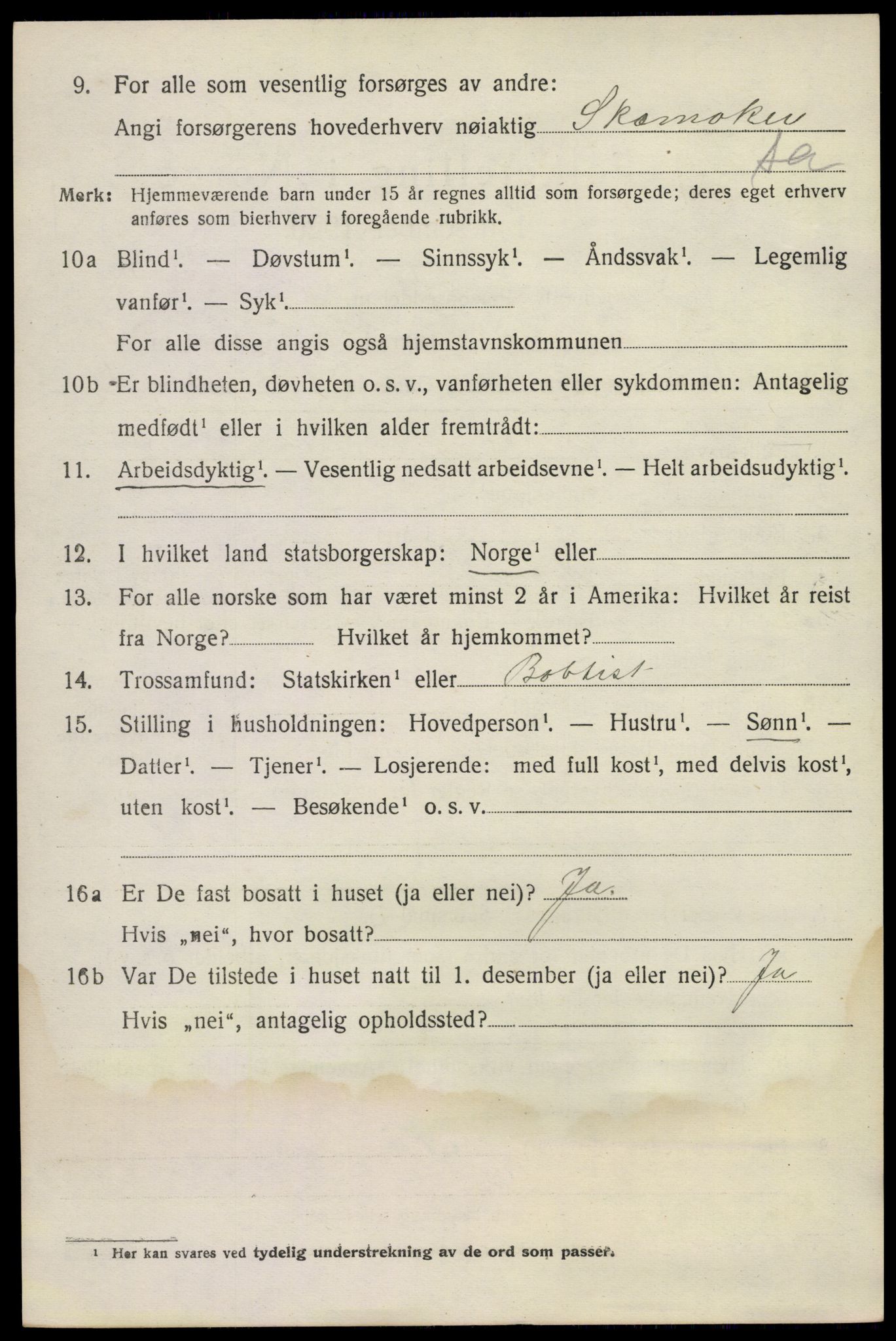 SAKO, Folketelling 1920 for 0722 Nøtterøy herred, 1920, s. 15514