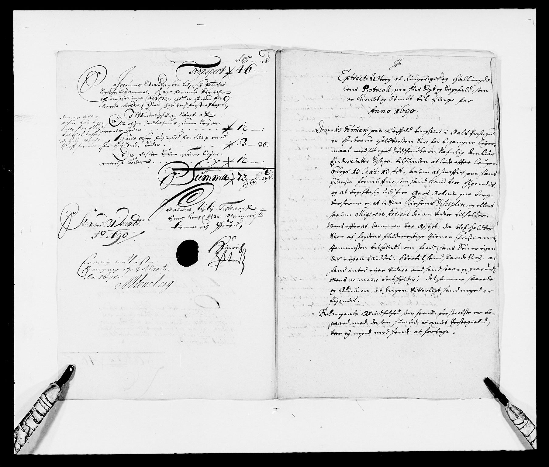 Rentekammeret inntil 1814, Reviderte regnskaper, Fogderegnskap, RA/EA-4092/R21/L1448: Fogderegnskap Ringerike og Hallingdal, 1690-1692, s. 19