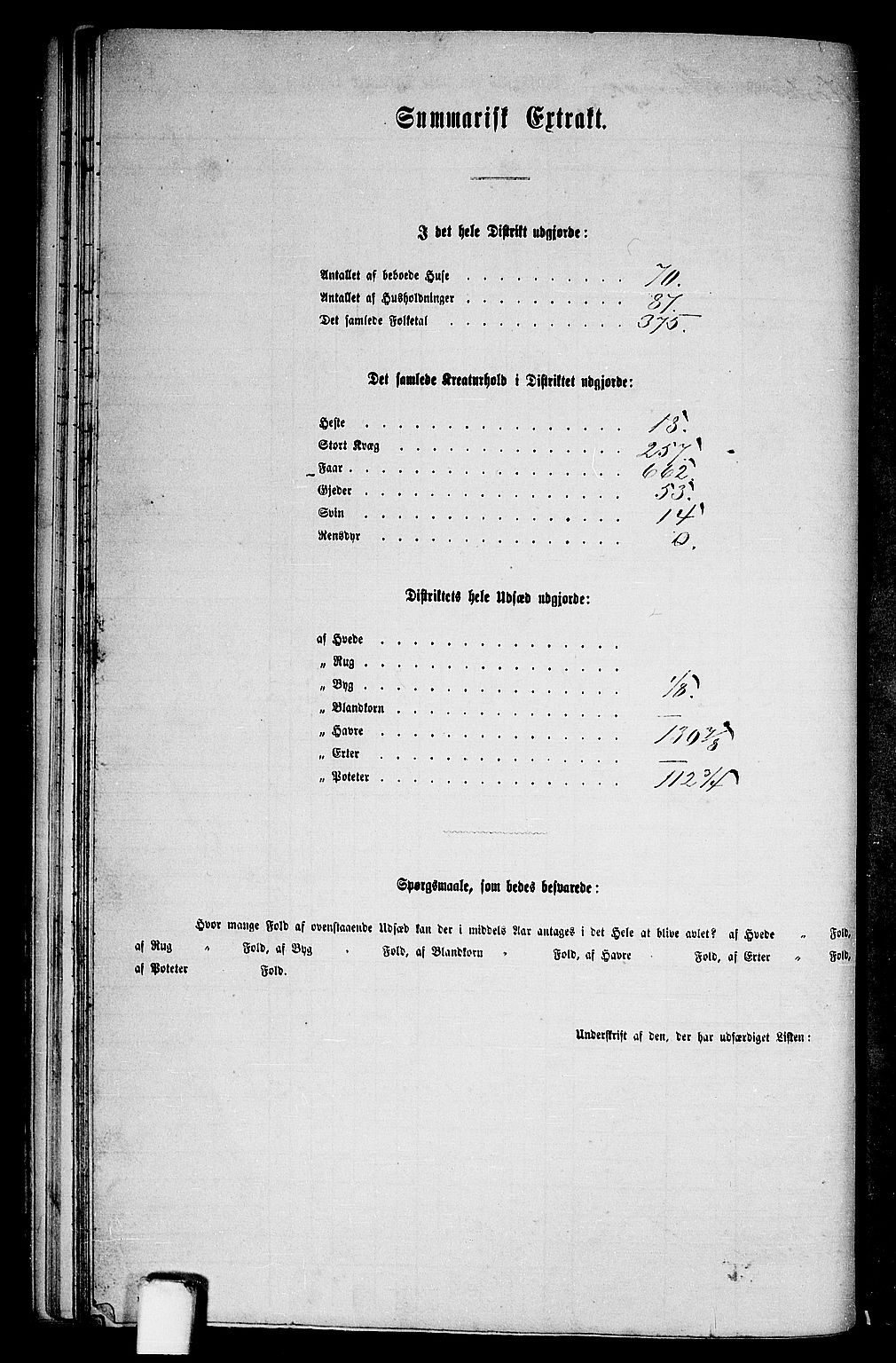 RA, Folketelling 1865 for 1218P Finnås prestegjeld, 1865, s. 48