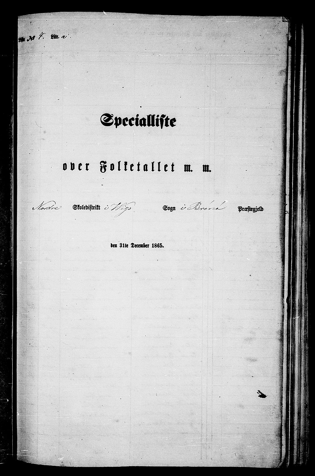 RA, Folketelling 1865 for 1814P Brønnøy prestegjeld, 1865, s. 73