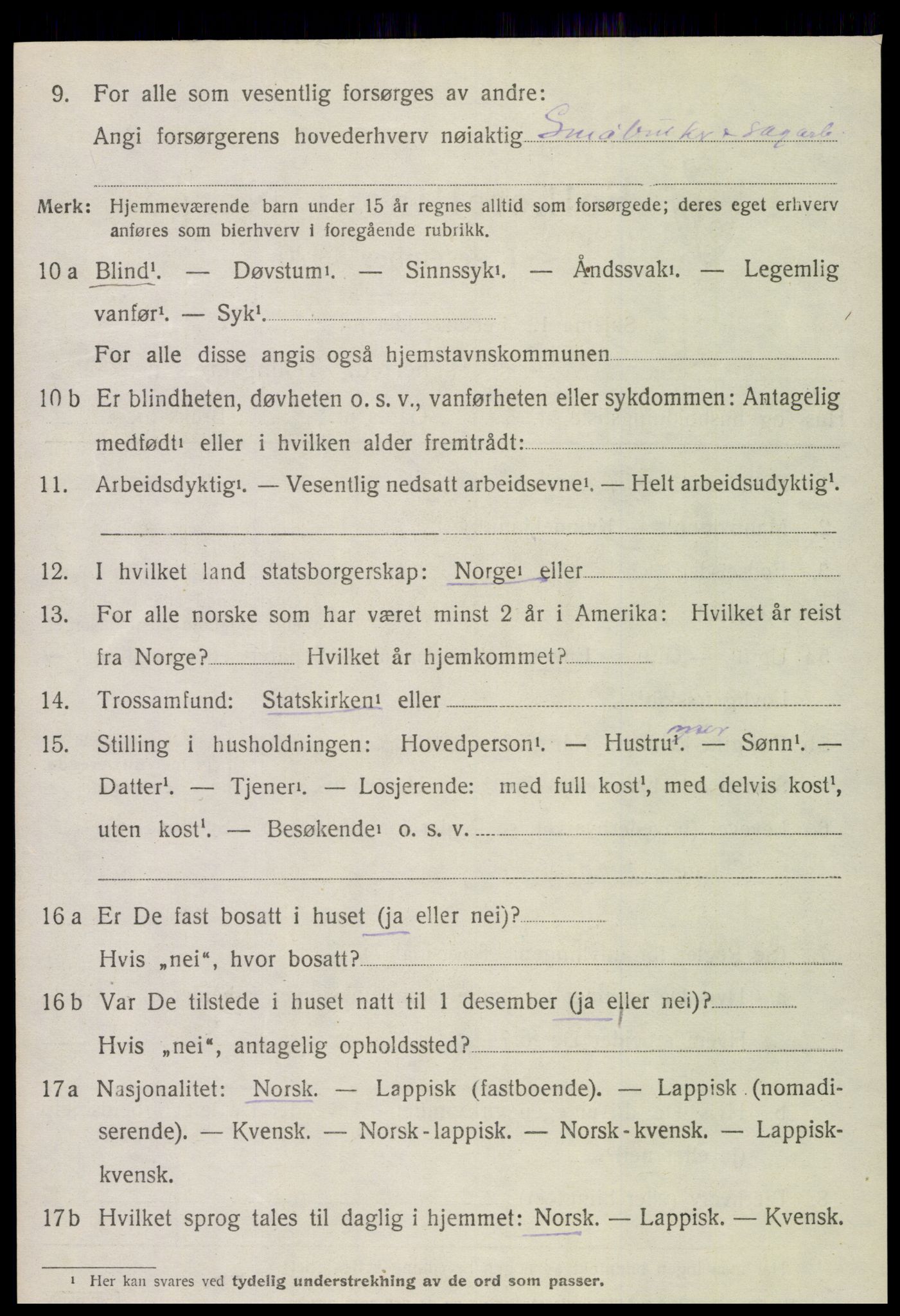 SAT, Folketelling 1920 for 1719 Skogn herred, 1920, s. 4308