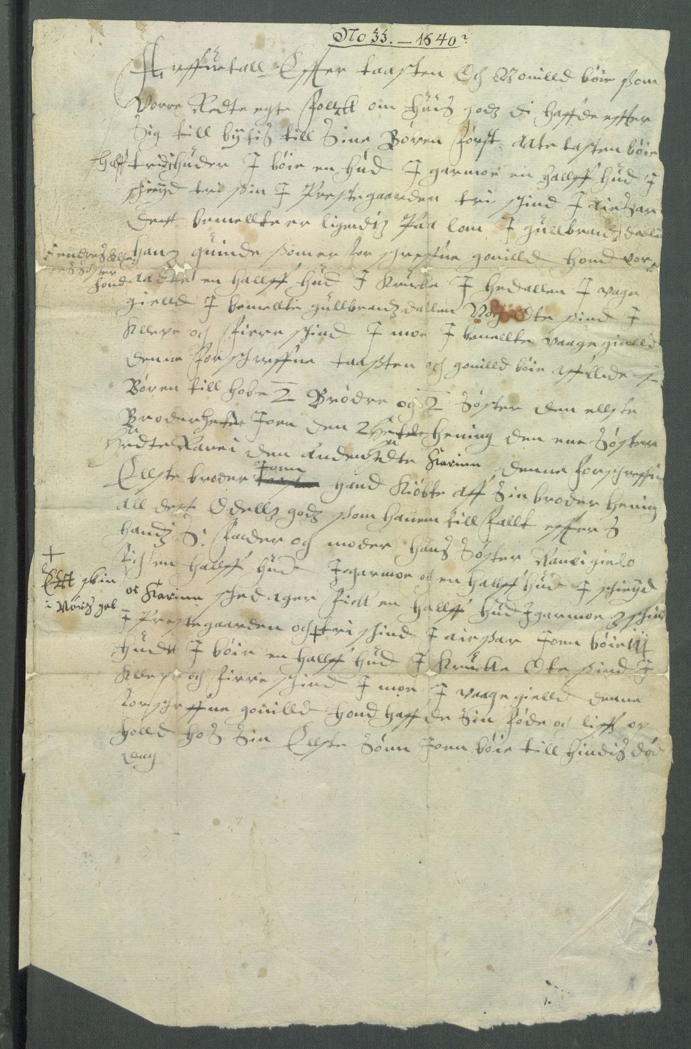 Riksarkivets diplomsamling, AV/RA-EA-5965/F02/L0140: Dokumenter, 1631, s. 102