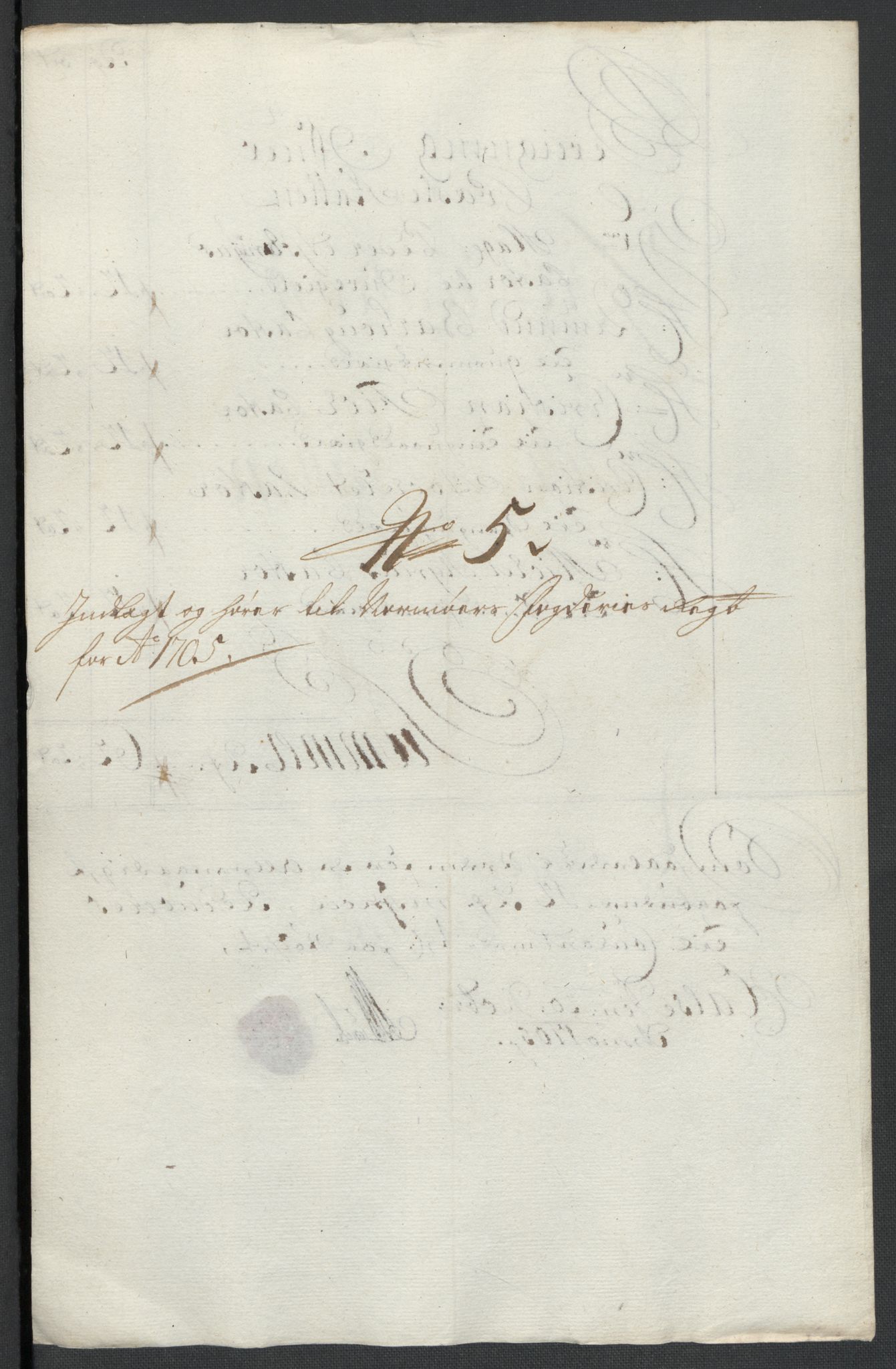 Rentekammeret inntil 1814, Reviderte regnskaper, Fogderegnskap, RA/EA-4092/R56/L3741: Fogderegnskap Nordmøre, 1705, s. 87