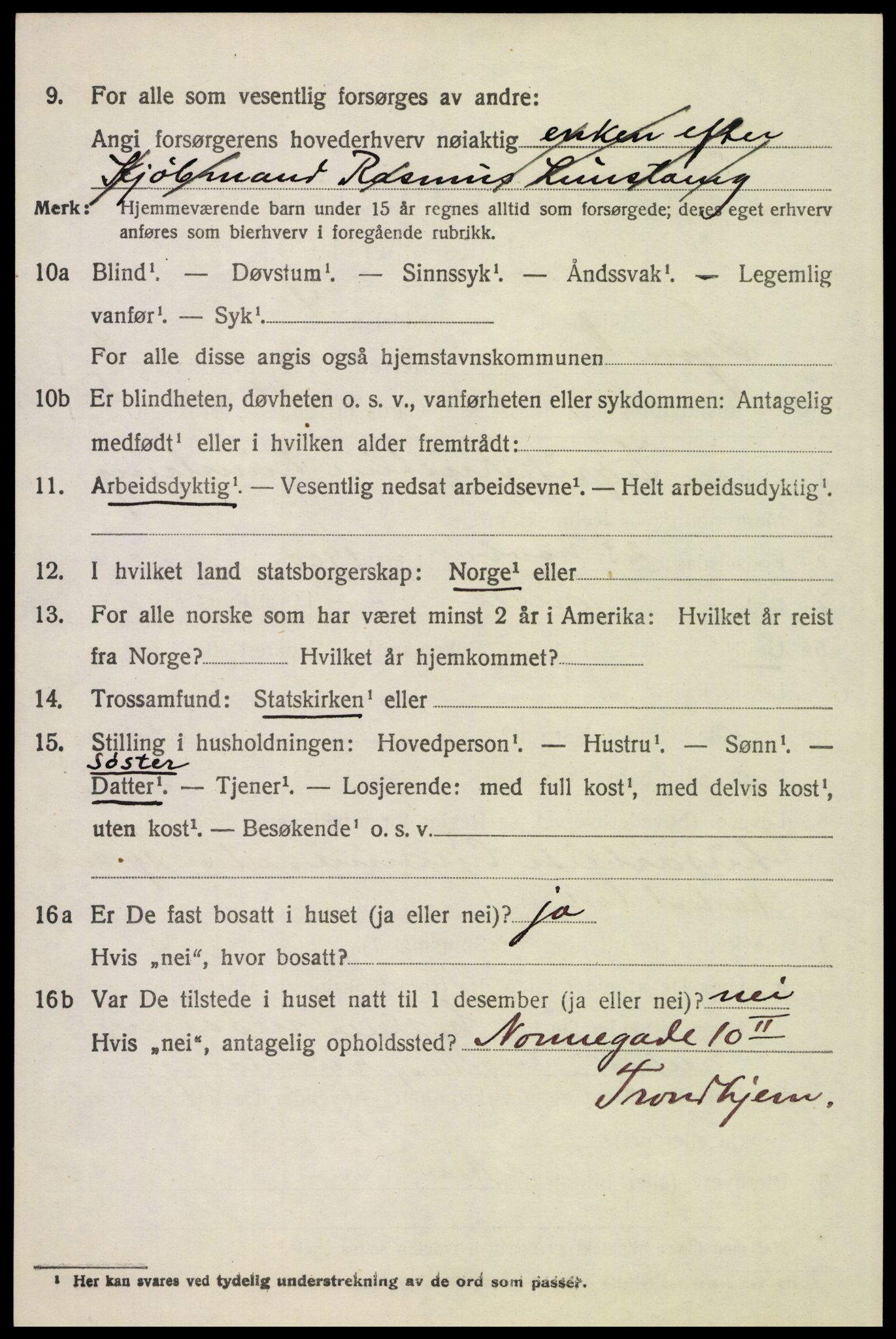 SAH, Folketelling 1920 for 0437 Tynset herred, 1920, s. 5487