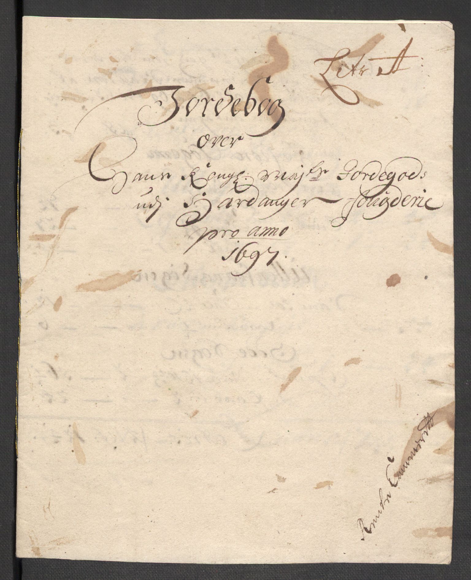 Rentekammeret inntil 1814, Reviderte regnskaper, Fogderegnskap, RA/EA-4092/R48/L2977: Fogderegnskap Sunnhordland og Hardanger, 1697-1698, s. 163