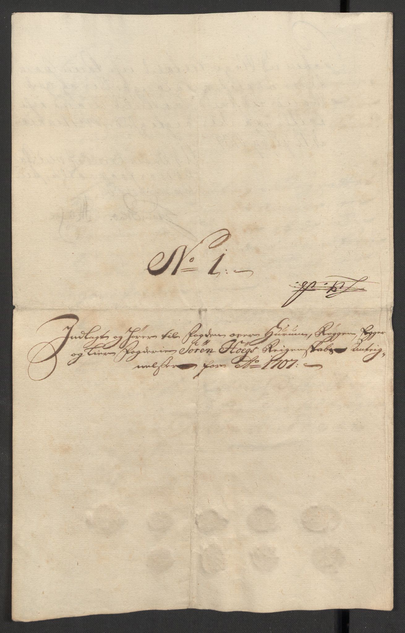 Rentekammeret inntil 1814, Reviderte regnskaper, Fogderegnskap, AV/RA-EA-4092/R30/L1701: Fogderegnskap Hurum, Røyken, Eiker og Lier, 1706-1707, s. 441