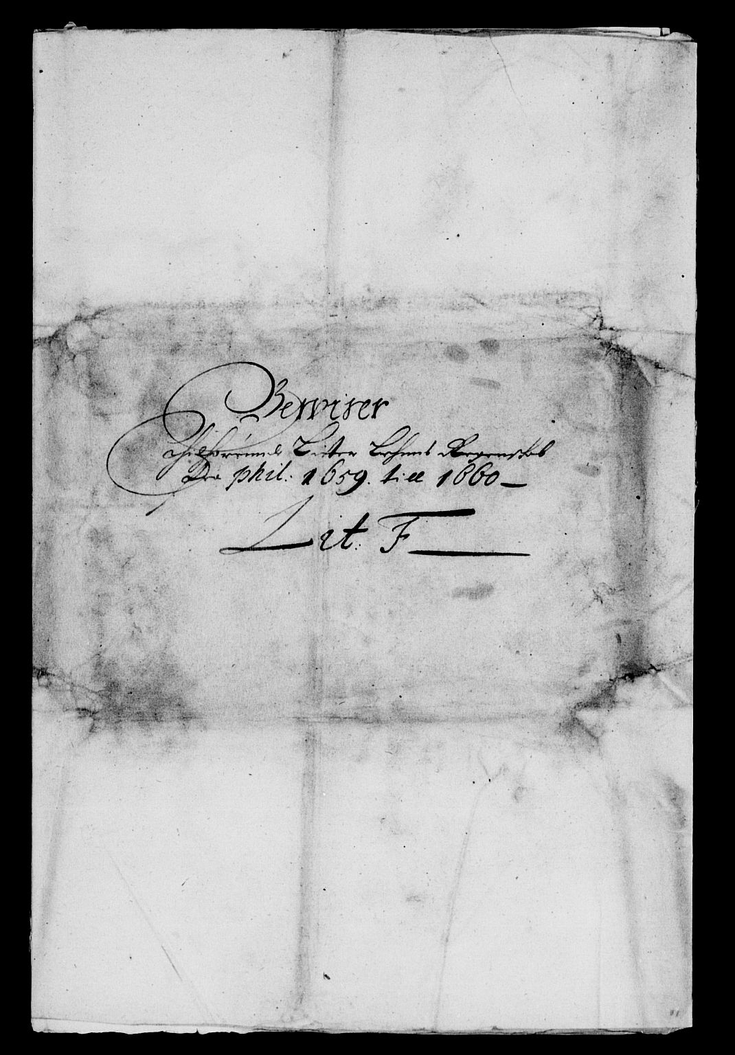 Rentekammeret inntil 1814, Reviderte regnskaper, Lensregnskaper, AV/RA-EA-5023/R/Rb/Rbr/L0022: Lista len, 1658-1660