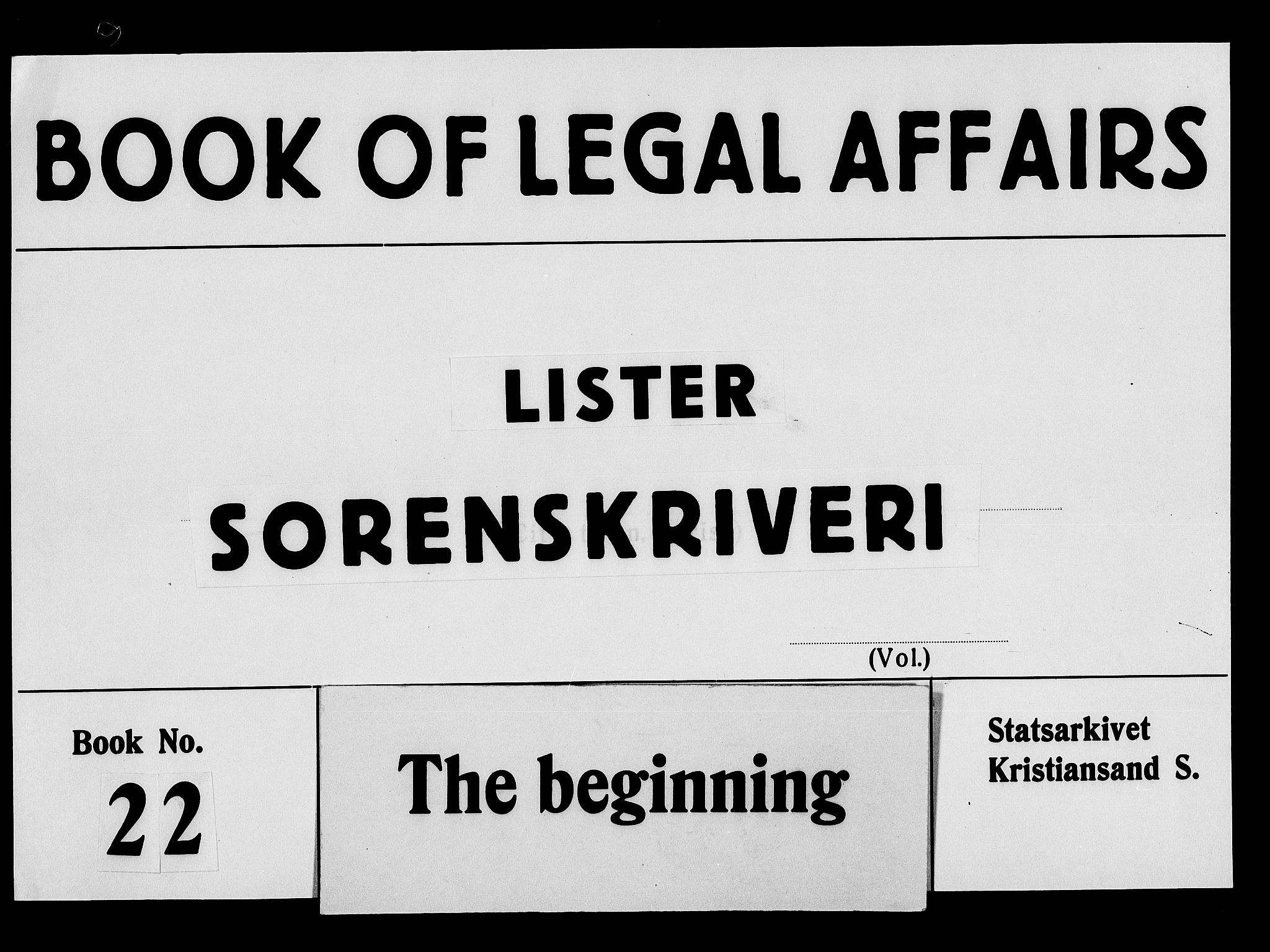 Lister sorenskriveri, SAK/1221-0003/F/Fa/L0022: Tingbok nr 22, 1695-1696