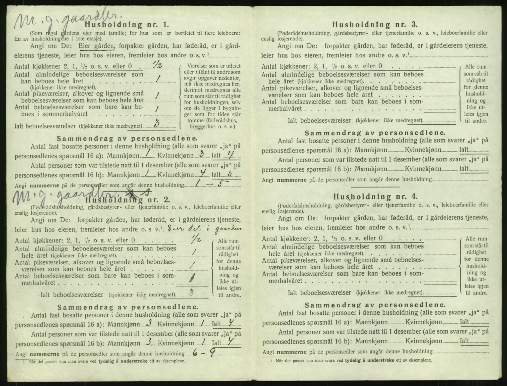 SAT, Folketelling 1920 for 1535 Vestnes herred, 1920, s. 868