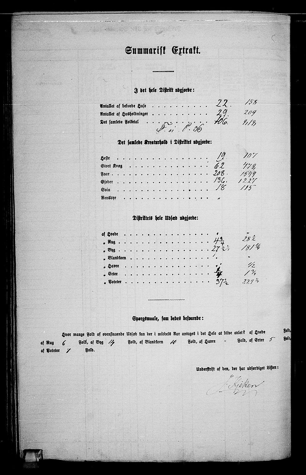 RA, Folketelling 1865 for 0513P Skjåk prestegjeld, 1865, s. 77