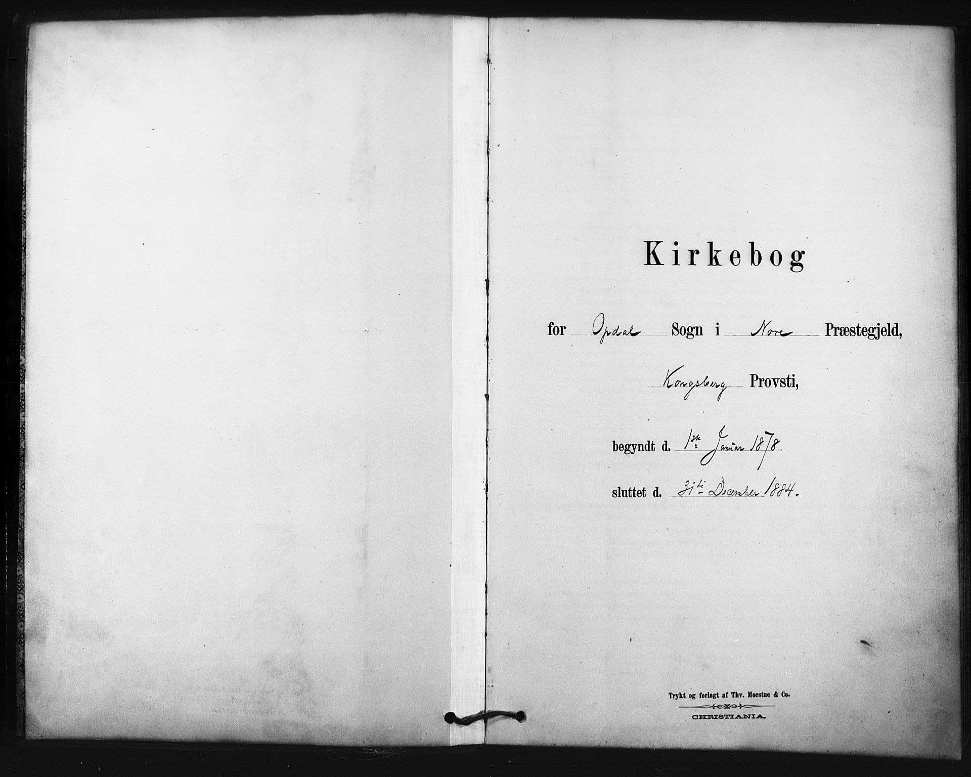 Nore kirkebøker, SAKO/A-238/F/Fc/L0003: Ministerialbok nr. III 3, 1878-1884
