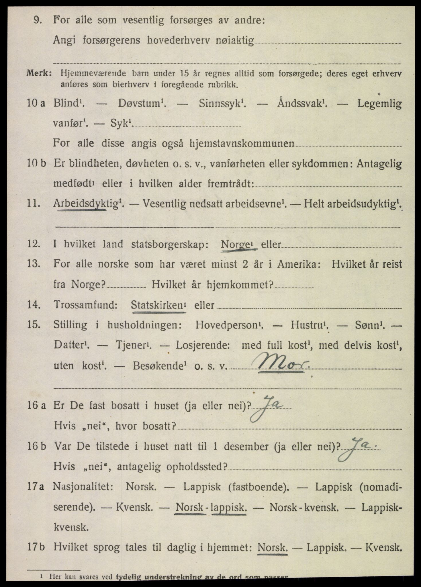SAT, Folketelling 1920 for 1828 Nesna herred, 1920, s. 7184