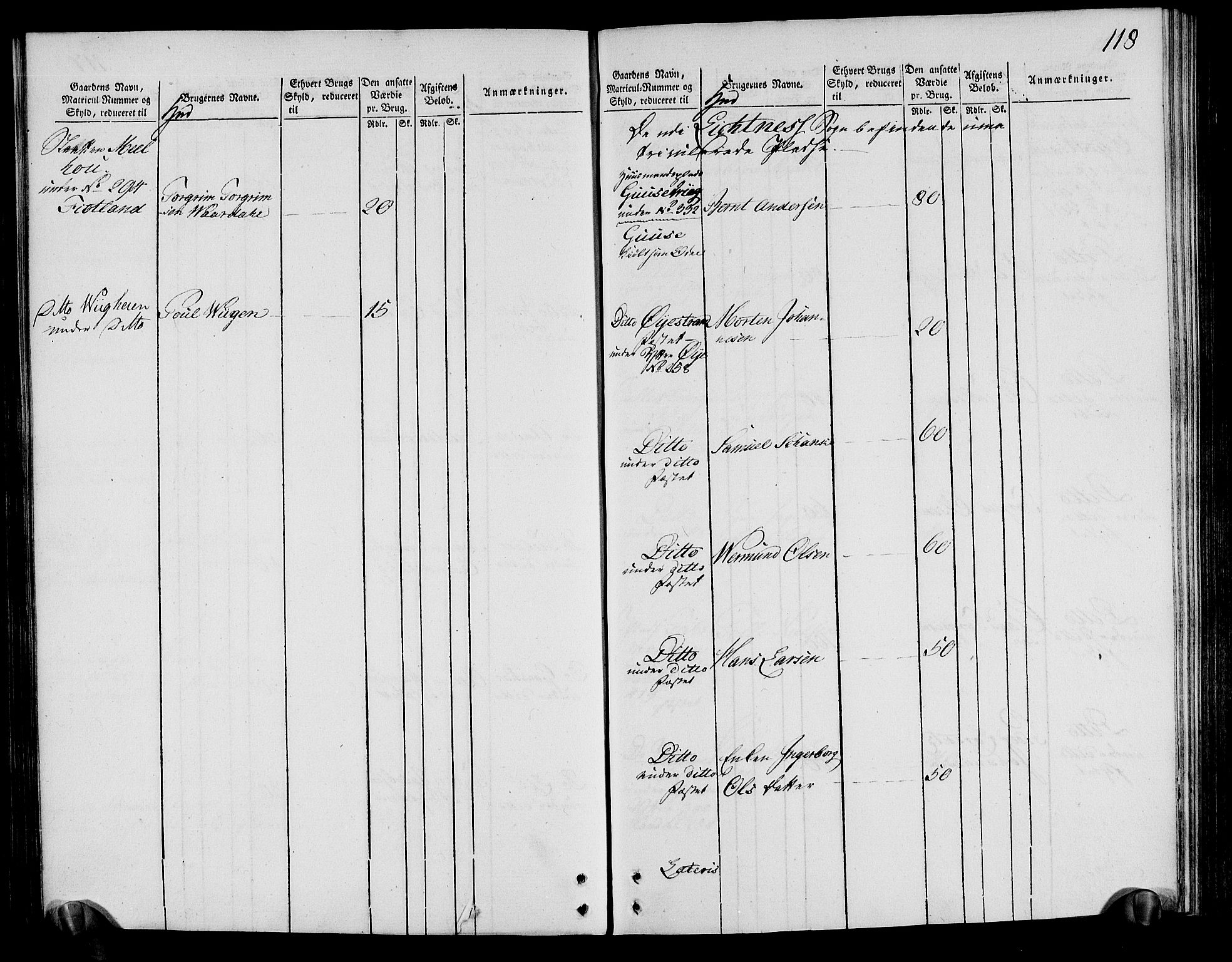 Rentekammeret inntil 1814, Realistisk ordnet avdeling, AV/RA-EA-4070/N/Ne/Nea/L0095: Lista fogderi. Oppebørselsregister, 1803-1804, s. 123