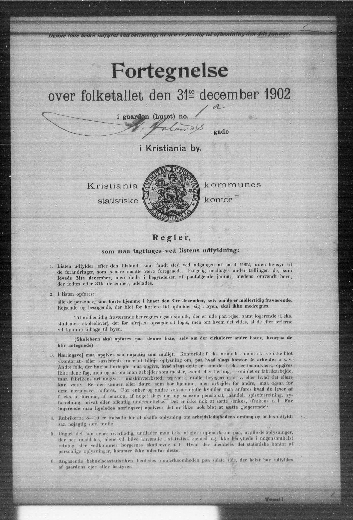 OBA, Kommunal folketelling 31.12.1902 for Kristiania kjøpstad, 1902, s. 18782