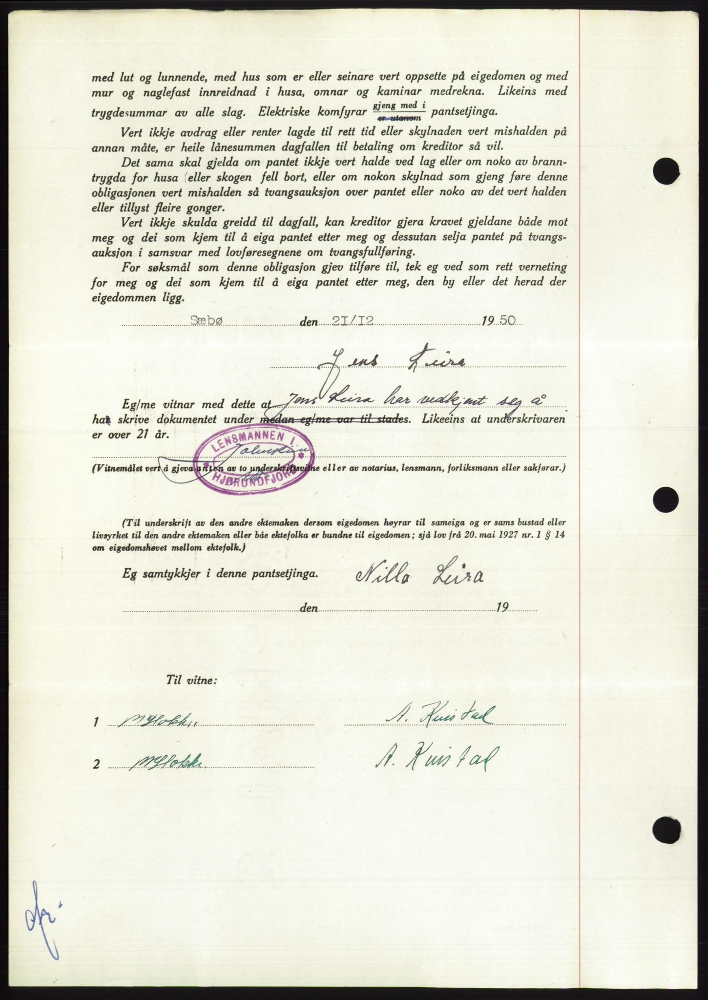 Søre Sunnmøre sorenskriveri, AV/SAT-A-4122/1/2/2C/L0120: Pantebok nr. 8B, 1951-1951, Dagboknr: 1462/1951