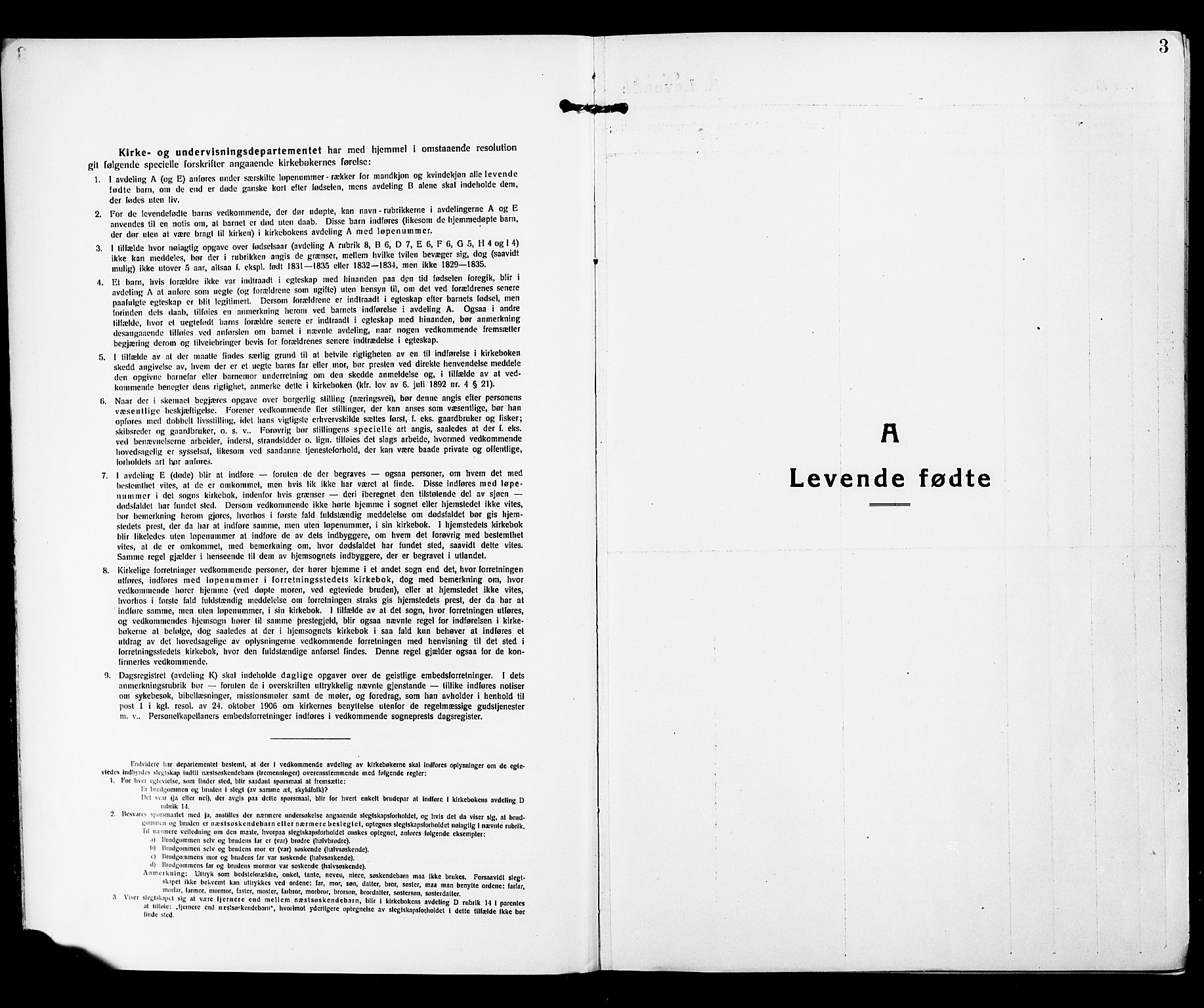 Nannestad prestekontor Kirkebøker, AV/SAO-A-10414a/G/Gb/L0002: Klokkerbok nr. II 2, 1918-1929, s. 3