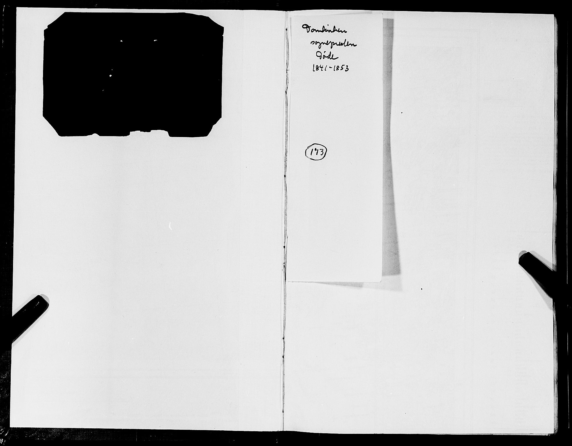 Domkirken sokneprestembete, SAB/A-74801/H/Haa/L0040: Ministerialbok nr. E 1, 1841-1853