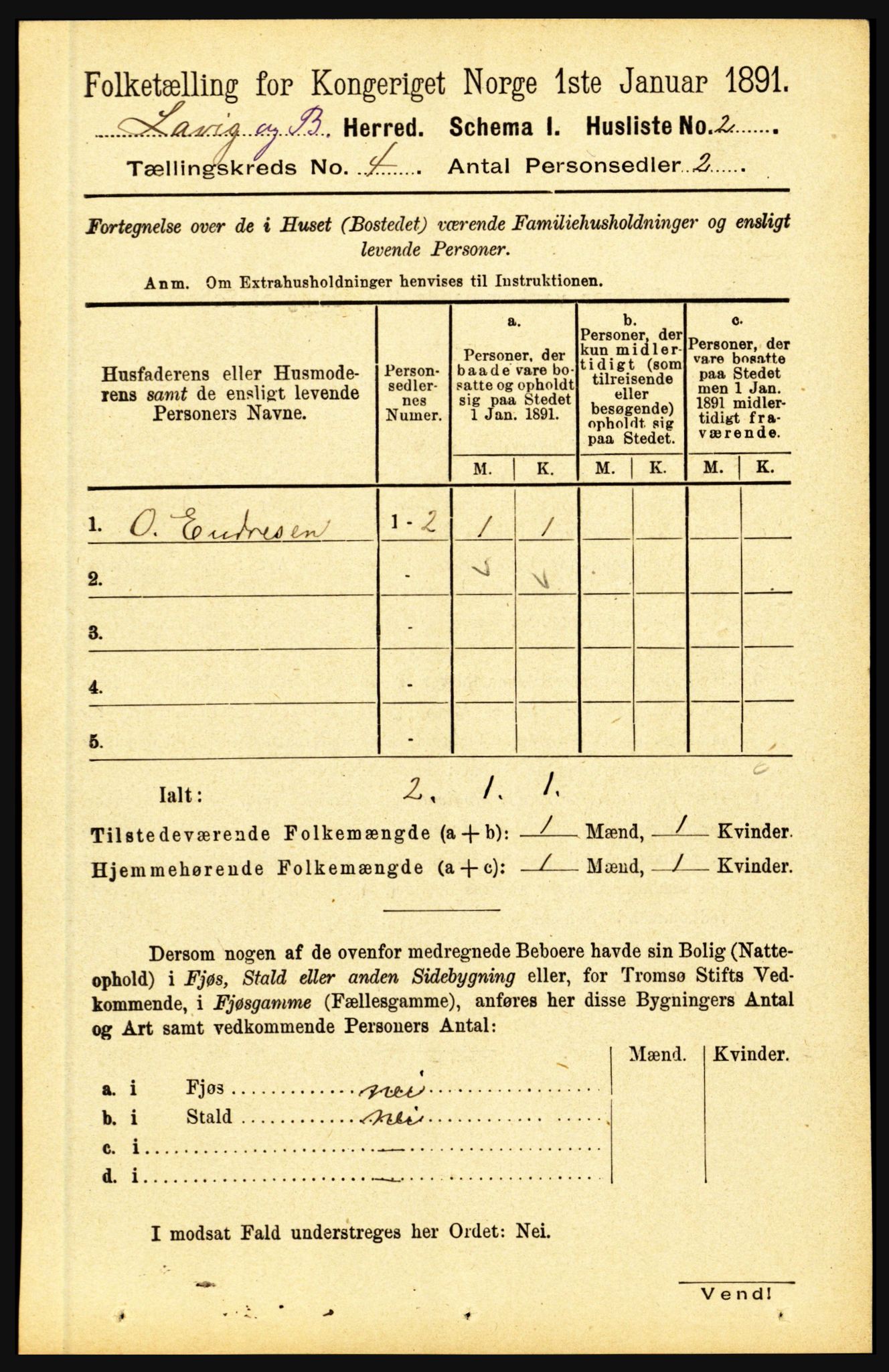 RA, Folketelling 1891 for 1415 Lavik og Brekke herred, 1891, s. 756