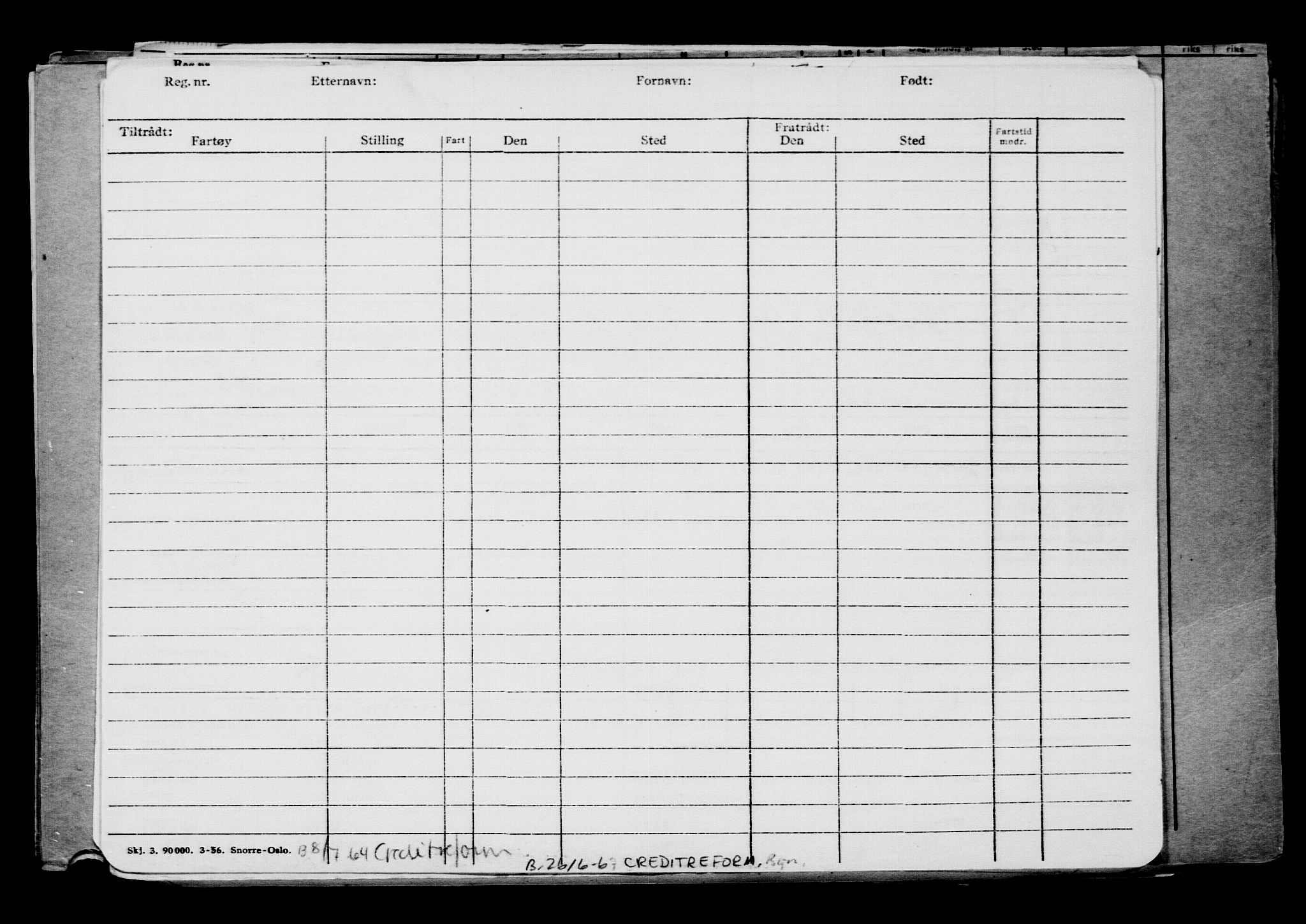 Direktoratet for sjømenn, AV/RA-S-3545/G/Gb/L0141: Hovedkort, 1916, s. 446