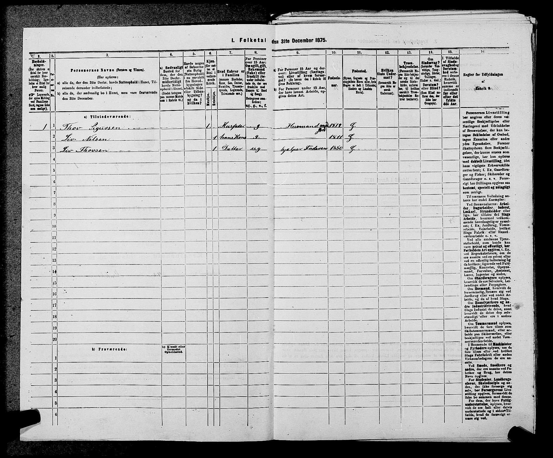 SAKO, Folketelling 1875 for 0824P Gransherad prestegjeld, 1875, s. 482