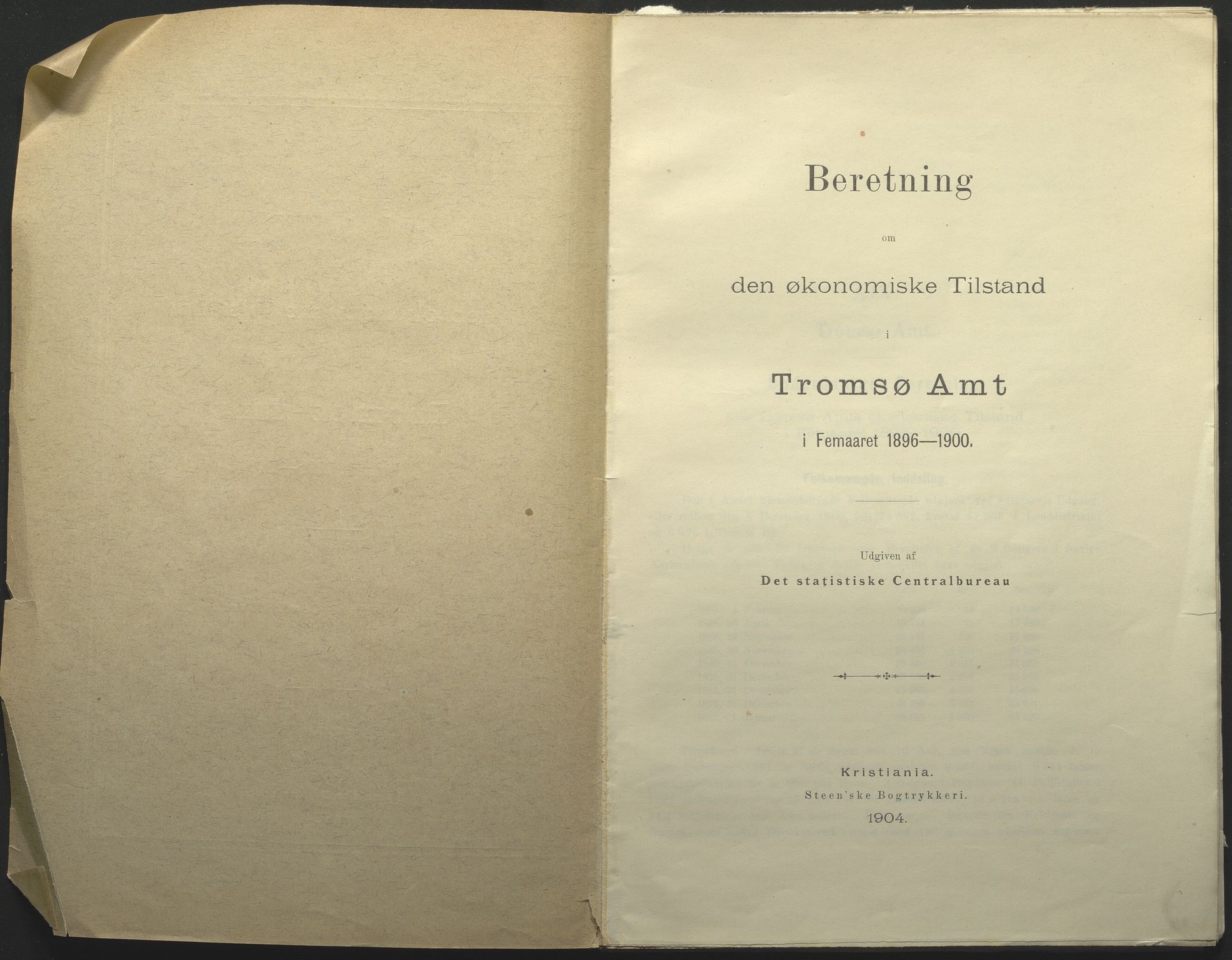 Fylkesmannen i Troms, AV/SATØ-S-0001/A7.25.1/L2072: Femårsberetninger, 1891-1900, s. 304