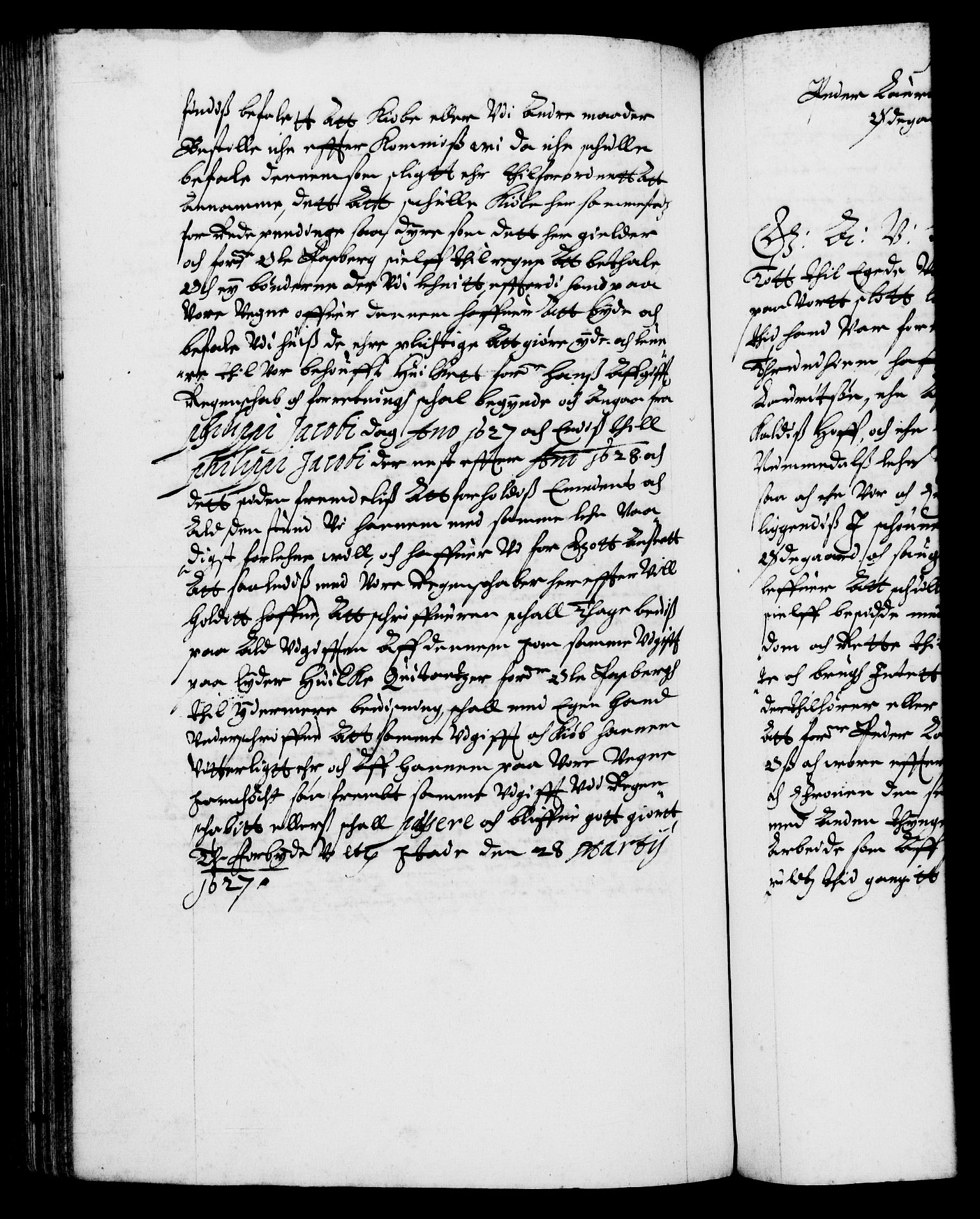 Danske Kanselli 1572-1799, RA/EA-3023/F/Fc/Fca/Fcaa/L0004: Norske registre (mikrofilm), 1617-1630, s. 395b