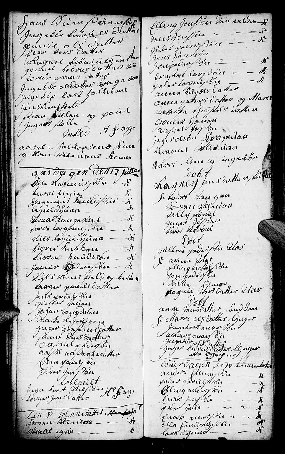 Dypvåg sokneprestkontor, AV/SAK-1111-0007/F/Fb/Fba/L0005: Klokkerbok nr. B 5, 1732-1746, s. 123