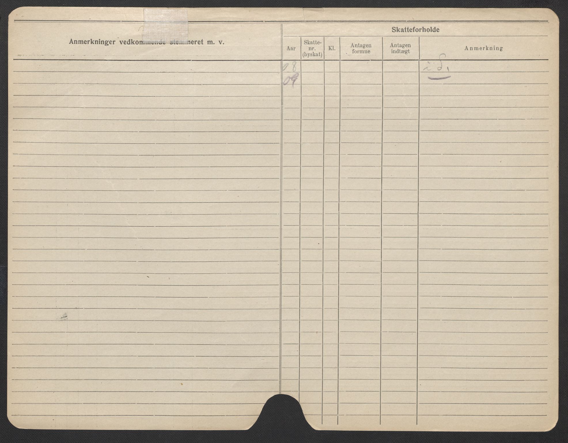 Oslo folkeregister, Registerkort, AV/SAO-A-11715/F/Fa/Fac/L0022: Kvinner, 1906-1914, s. 479b