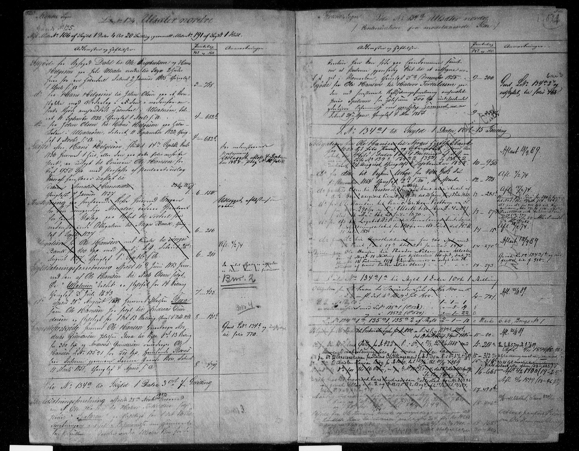 Idd og Marker sorenskriveri, AV/SAO-A-10283/G/Ga/Gac/L0004b: Panteregister nr. II 4b, 1848-1953, s. 520-521