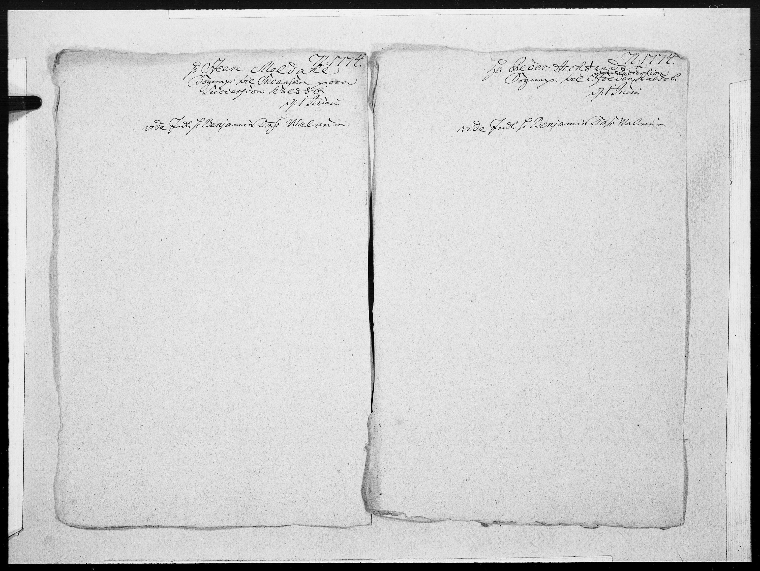 Danske Kanselli 1572-1799, AV/RA-EA-3023/F/Fc/Fcc/Fcca/L0212: Norske innlegg 1572-1799, 1774, s. 466
