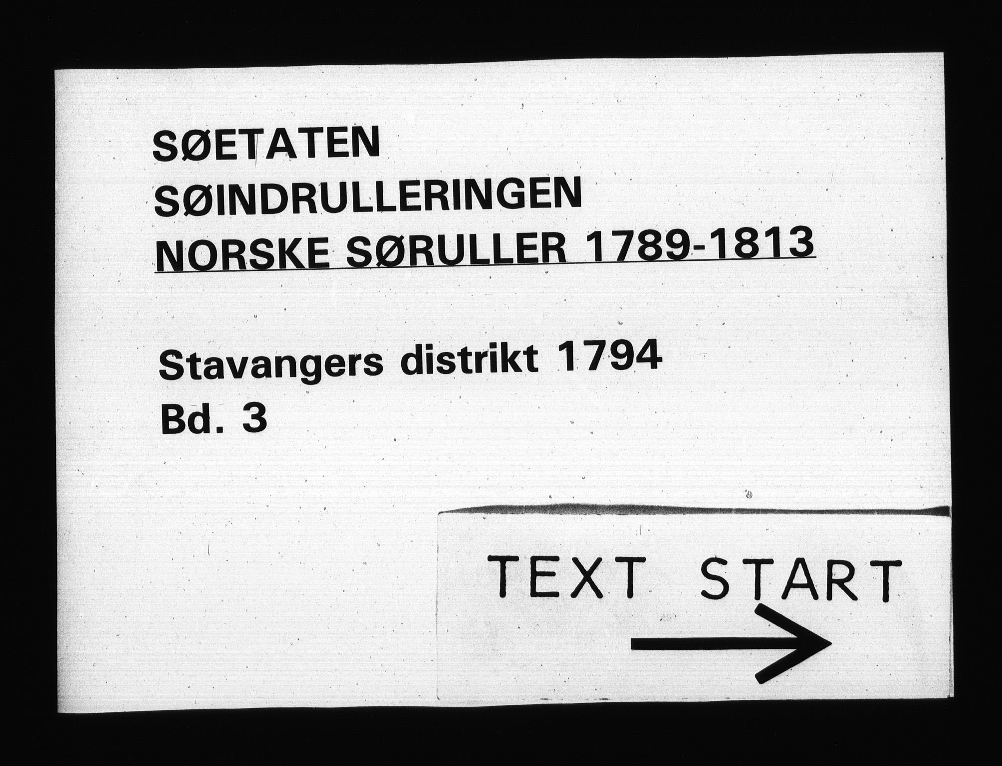 Sjøetaten, AV/RA-EA-3110/F/L0266: Stavanger distrikt, bind 3, 1794