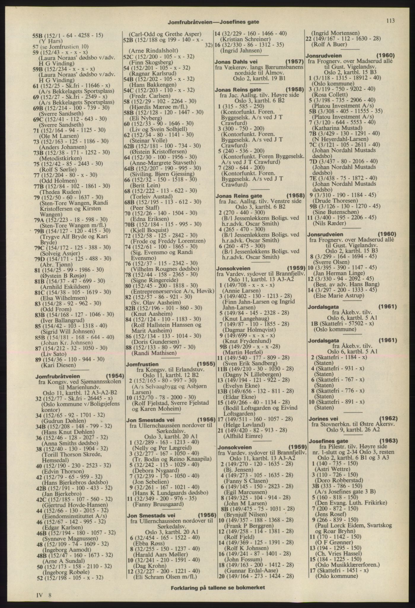 Kristiania/Oslo adressebok, PUBL/-, 1975-1976, s. 113