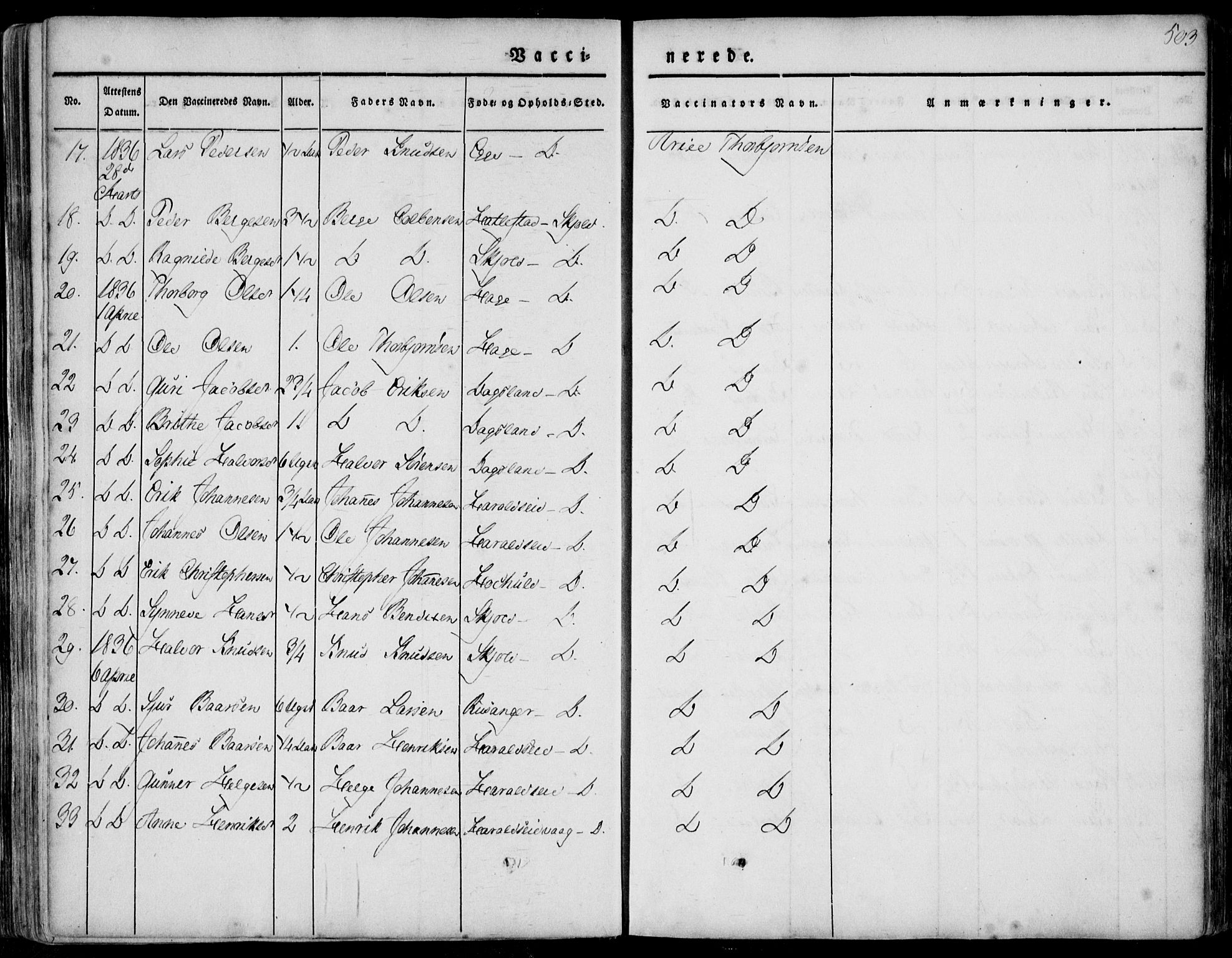 Skjold sokneprestkontor, AV/SAST-A-101847/H/Ha/Haa/L0006: Ministerialbok nr. A 6.2, 1835-1858, s. 503