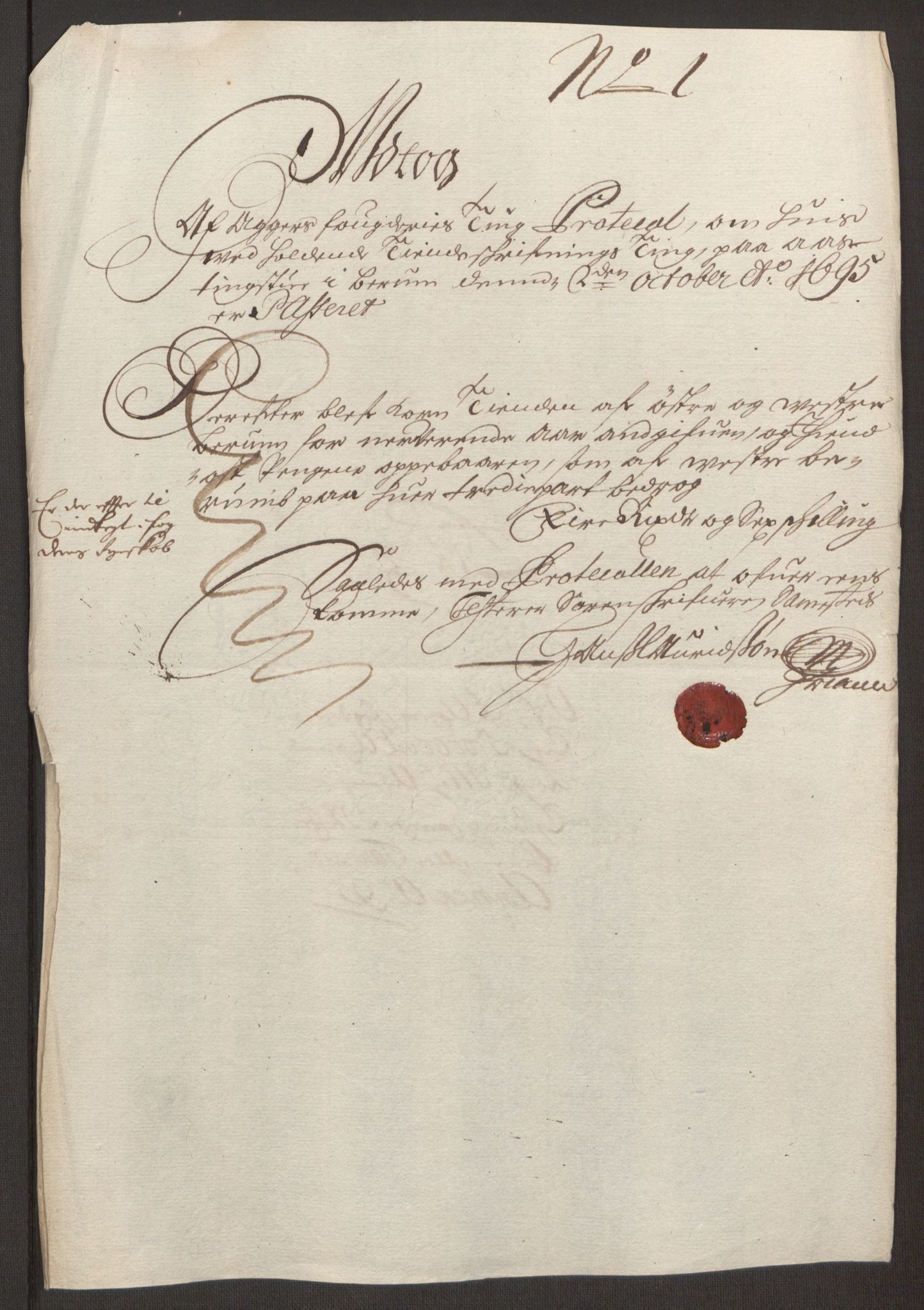 Rentekammeret inntil 1814, Reviderte regnskaper, Fogderegnskap, AV/RA-EA-4092/R10/L0439: Fogderegnskap Aker og Follo, 1695, s. 88