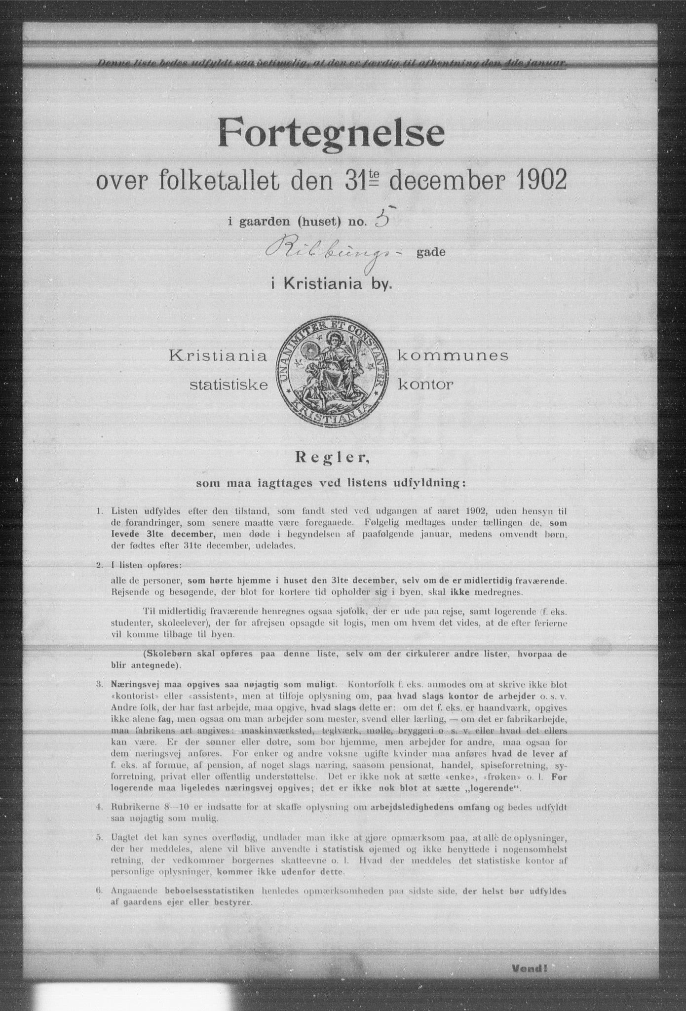 OBA, Kommunal folketelling 31.12.1902 for Kristiania kjøpstad, 1902, s. 15743