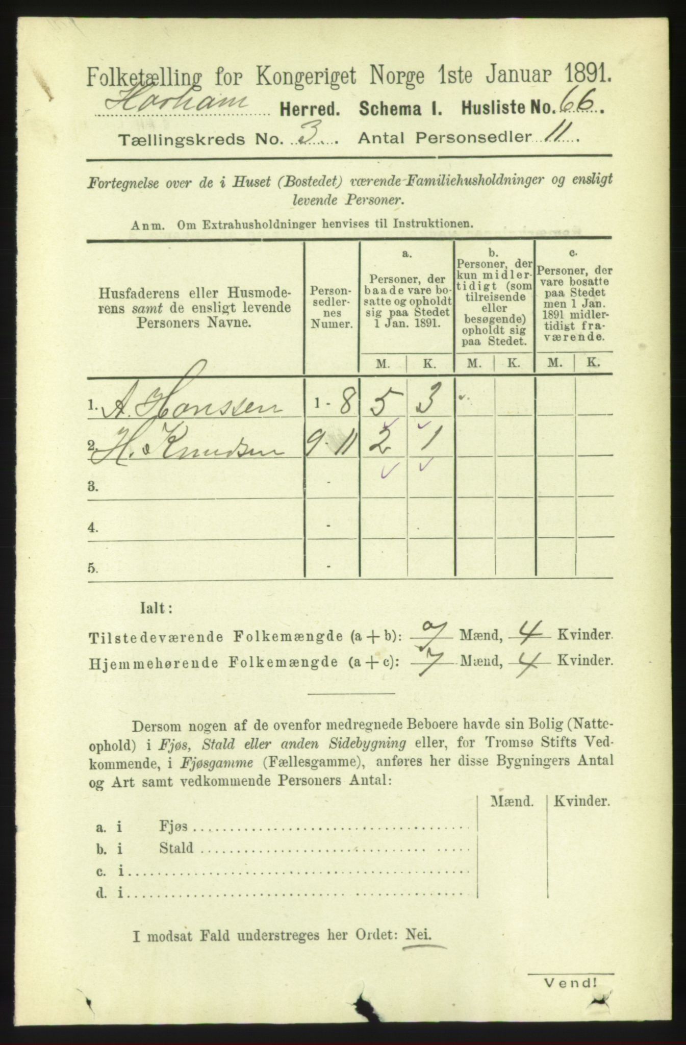 RA, Folketelling 1891 for 1534 Haram herred, 1891, s. 1203