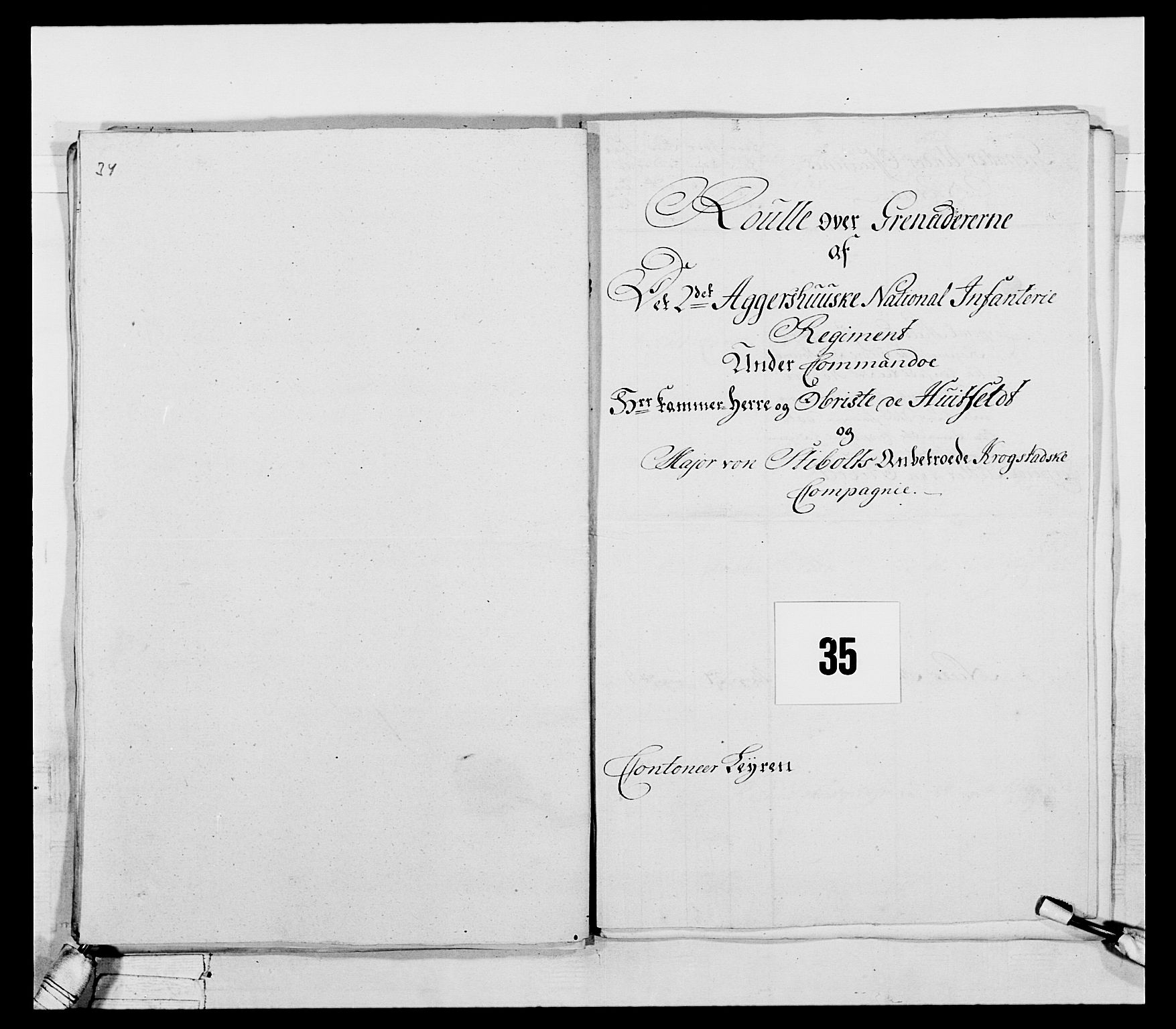 Generalitets- og kommissariatskollegiet, Det kongelige norske kommissariatskollegium, AV/RA-EA-5420/E/Eh/L0043a: 2. Akershusiske nasjonale infanteriregiment, 1767-1778, s. 254