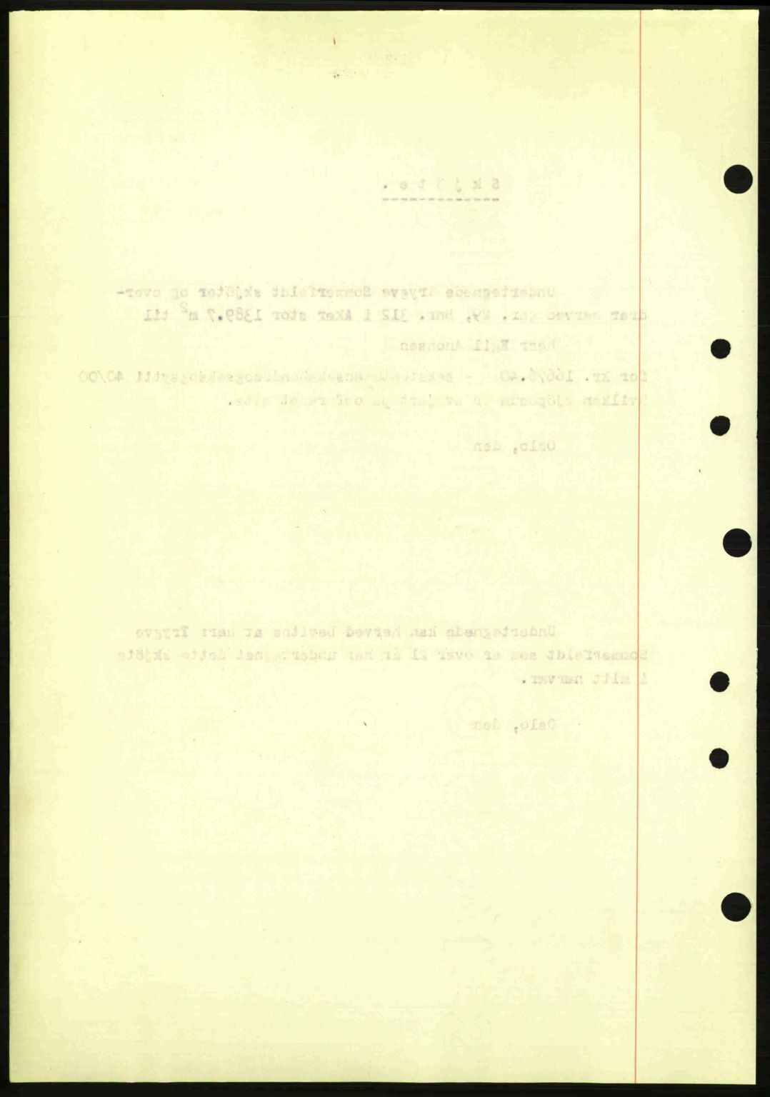 Oslo byskriverembete, AV/SAO-A-10227/G/Gb/Gbd/Gbda/L0017: Pantebok nr. A215, 1949-1950, Dagboknr: 15442/1949