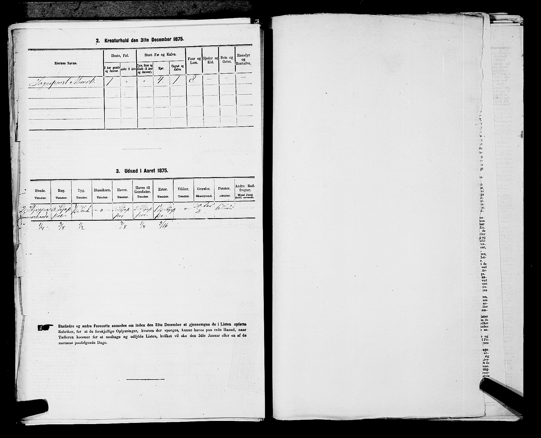 SAKO, Folketelling 1875 for 0816P Sannidal prestegjeld, 1875, s. 407