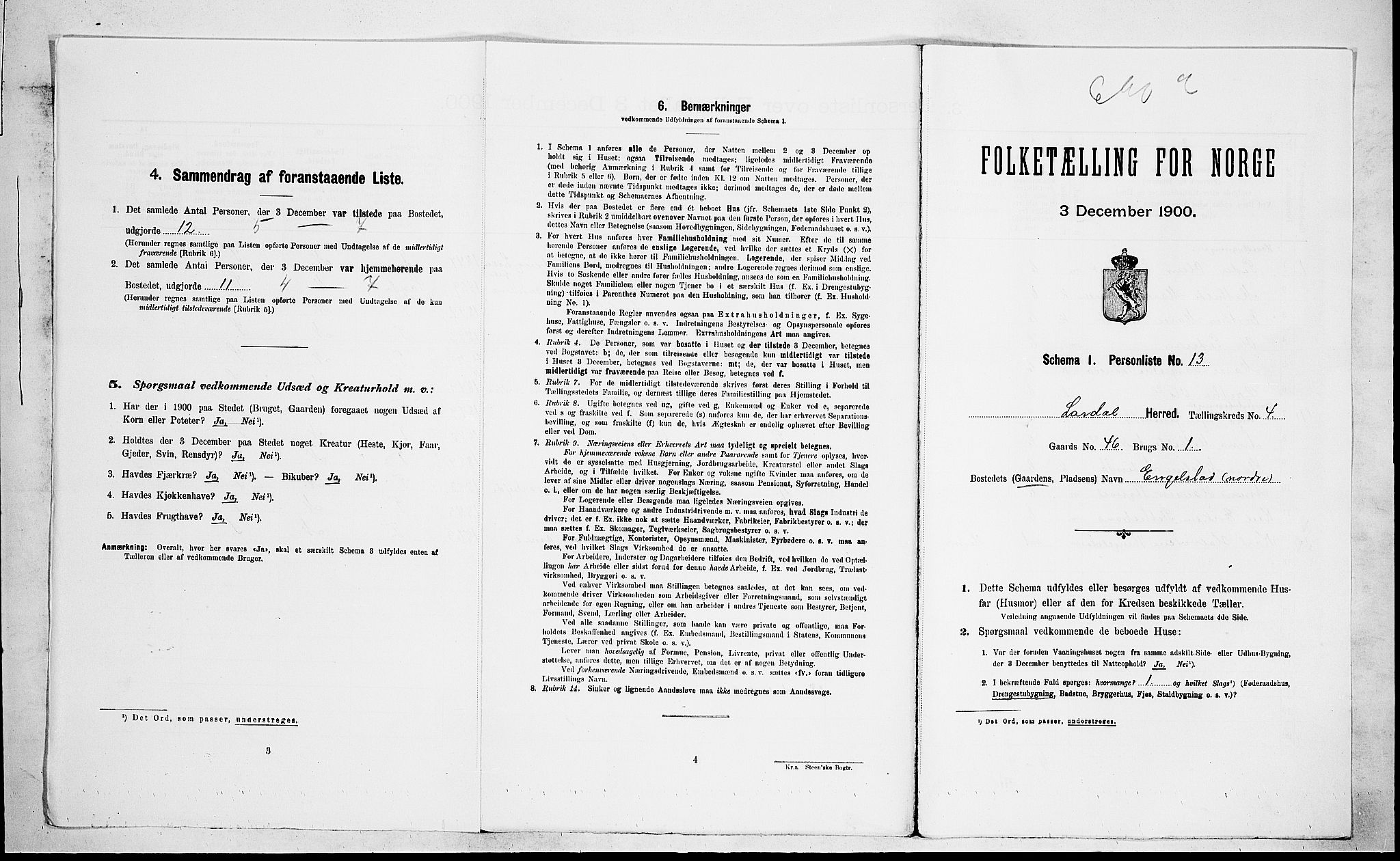 RA, Folketelling 1900 for 0728 Lardal herred, 1900, s. 512