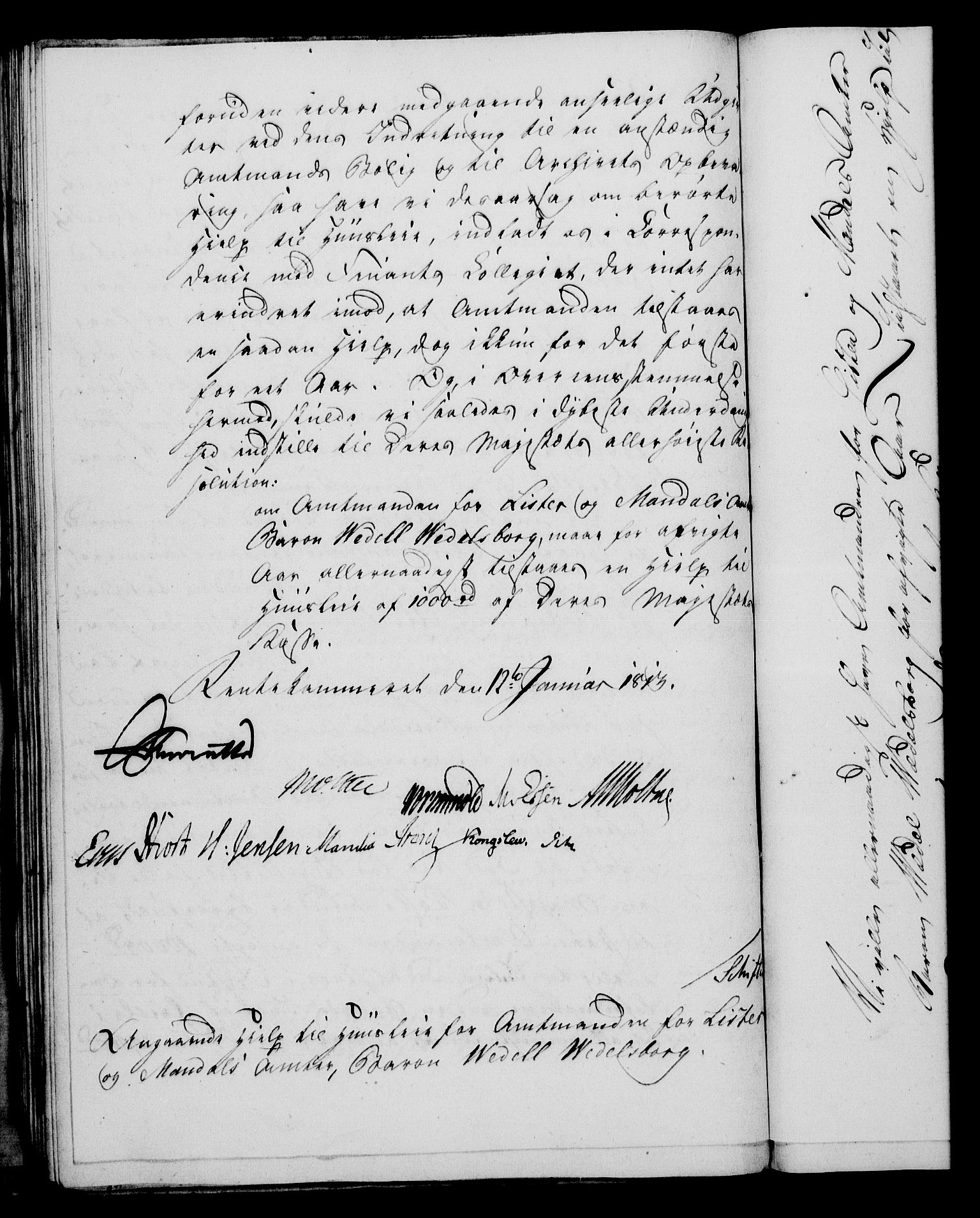Rentekammeret, Kammerkanselliet, AV/RA-EA-3111/G/Gf/Gfa/L0095: Norsk relasjons- og resolusjonsprotokoll (merket RK 52.95), 1813-1814, s. 91