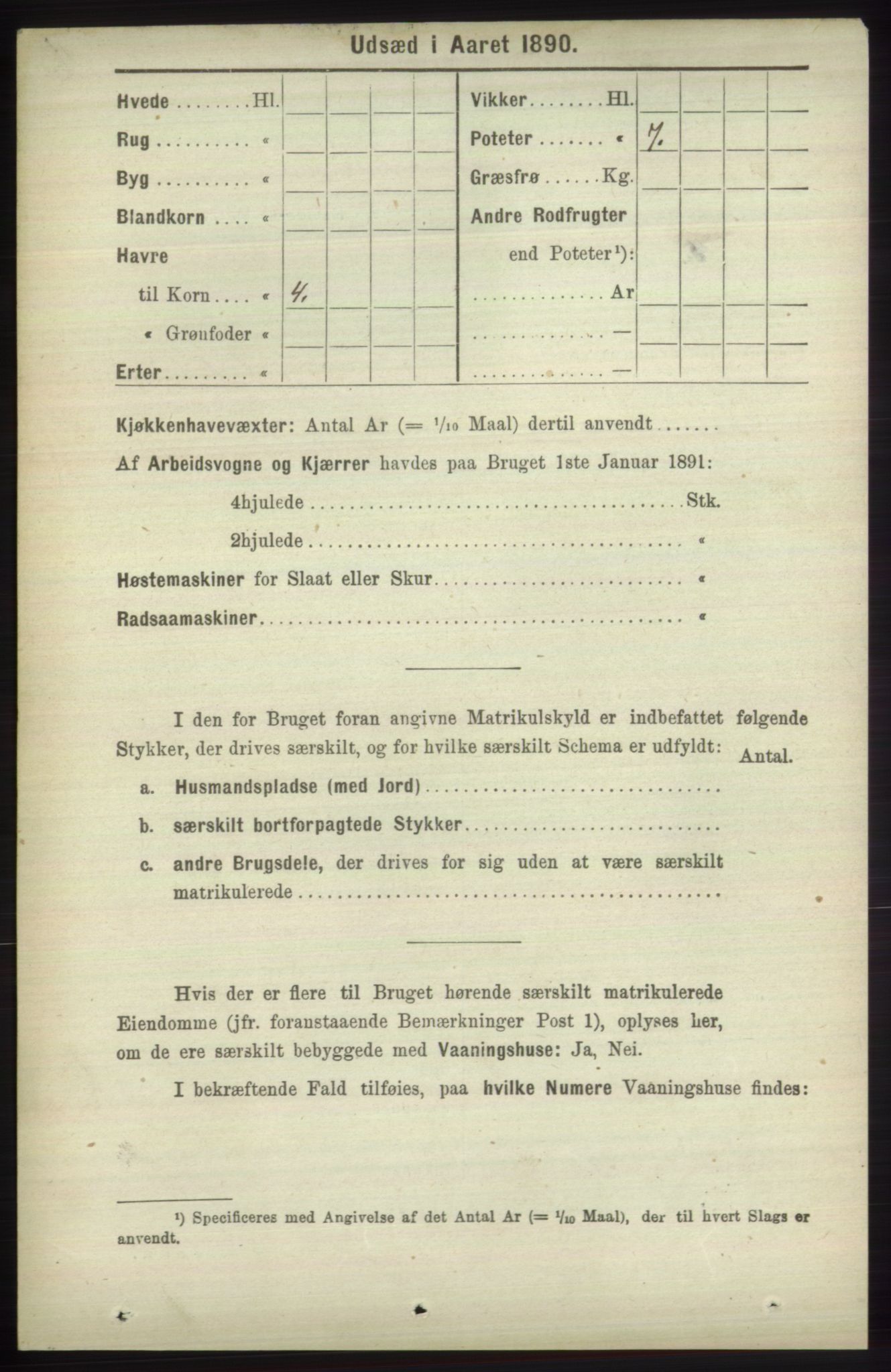 RA, Folketelling 1891 for 1251 Bruvik herred, 1891, s. 4344