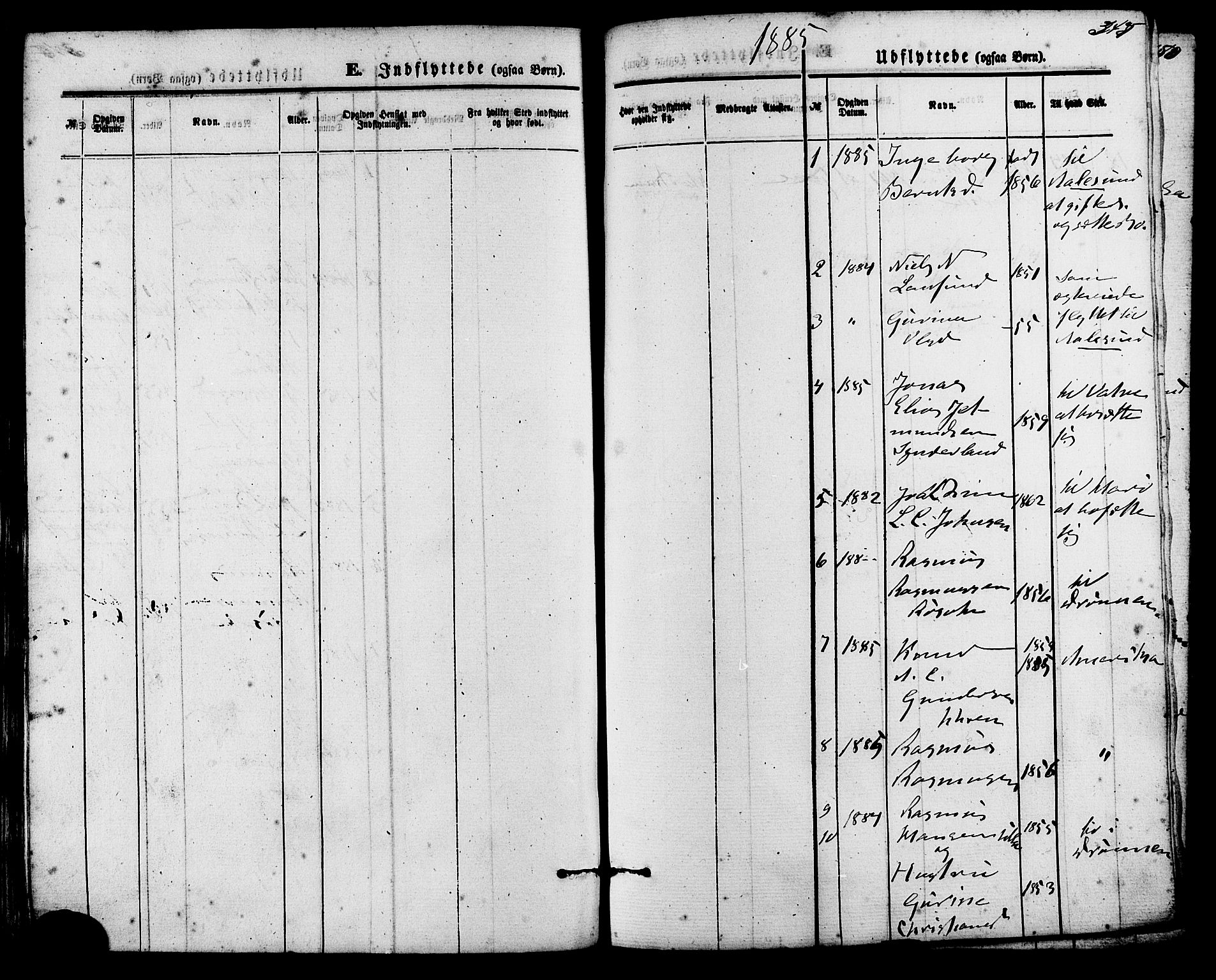 Ministerialprotokoller, klokkerbøker og fødselsregistre - Møre og Romsdal, SAT/A-1454/536/L0500: Ministerialbok nr. 536A09, 1876-1889, s. 346