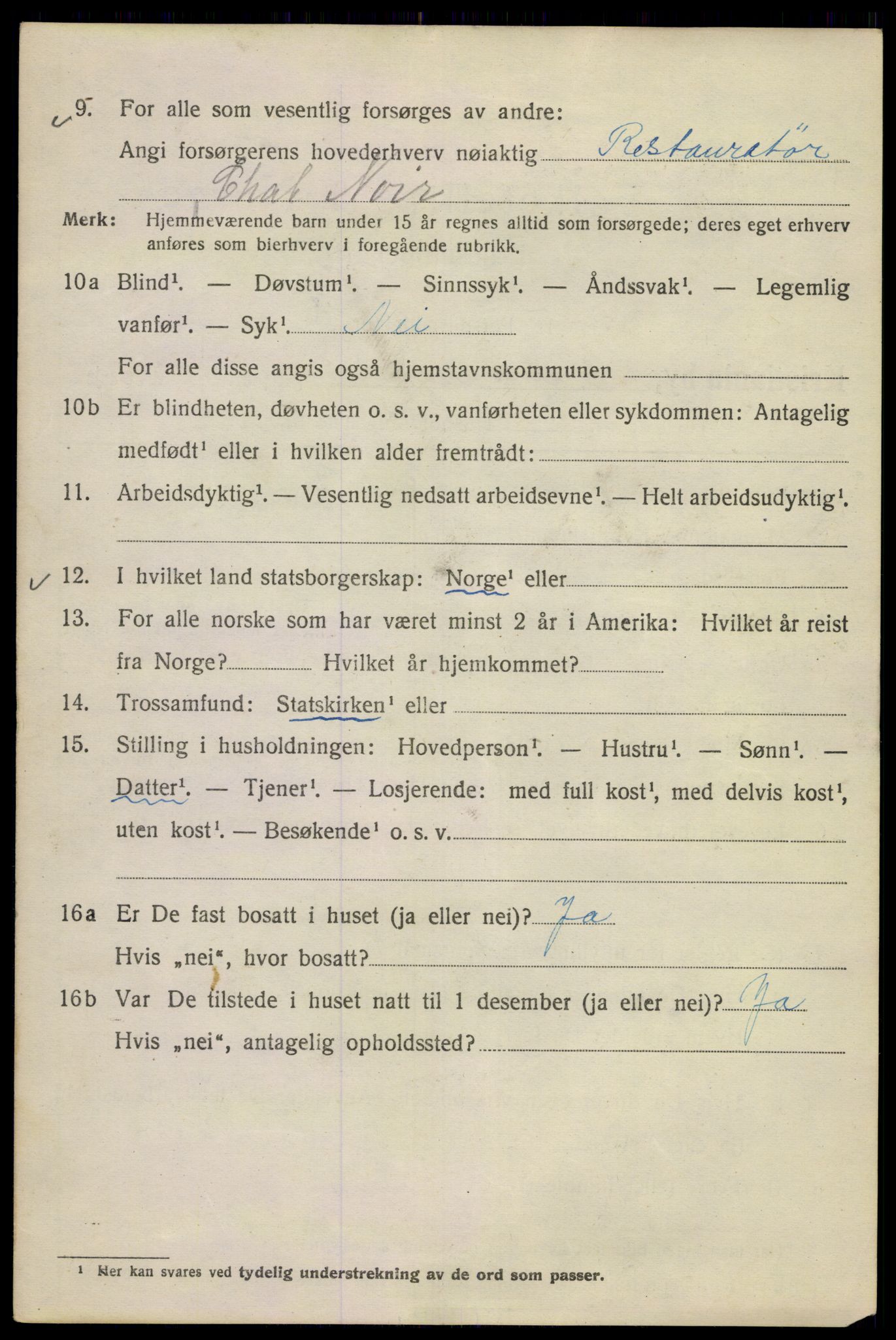 SAO, Folketelling 1920 for 0301 Kristiania kjøpstad, 1920, s. 617170