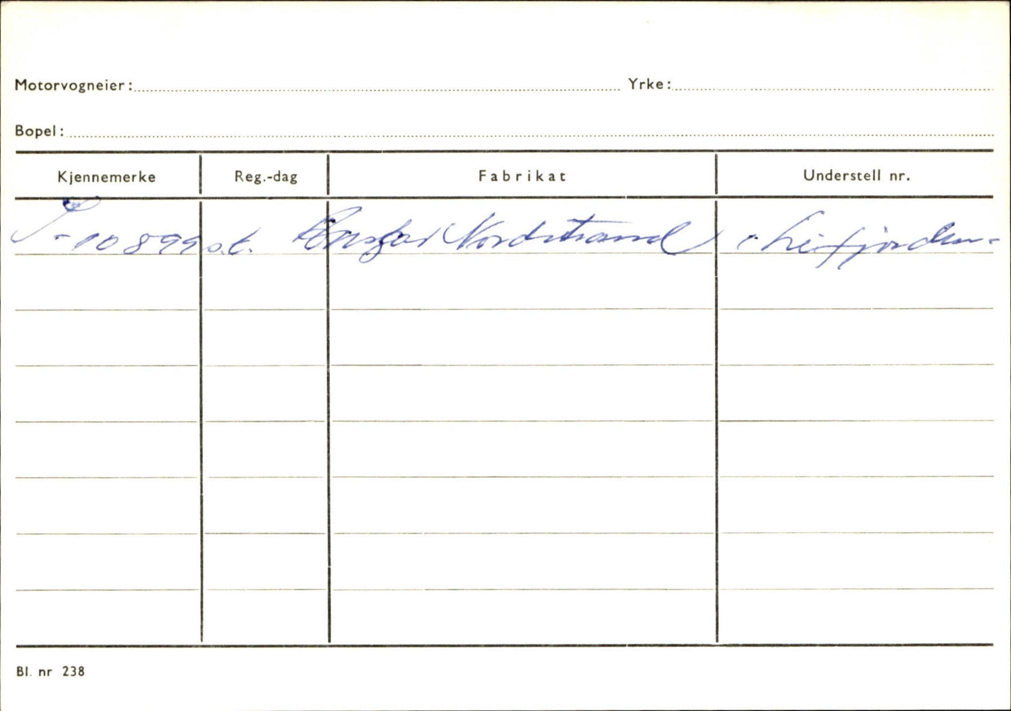 Statens vegvesen, Sogn og Fjordane vegkontor, SAB/A-5301/4/F/L0131: Eigarregister Høyanger P-Å. Stryn S-Å, 1945-1975, s. 582