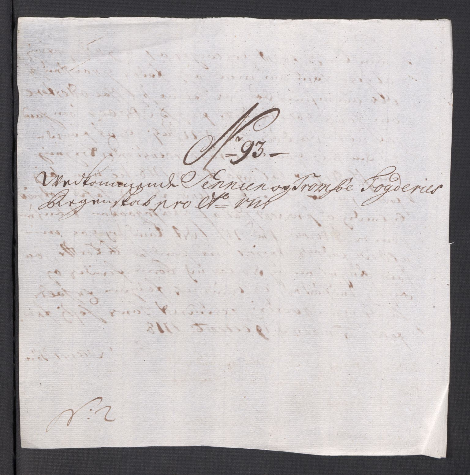 Rentekammeret inntil 1814, Reviderte regnskaper, Fogderegnskap, AV/RA-EA-4092/R68/L4764: Fogderegnskap Senja og Troms, 1718, s. 401