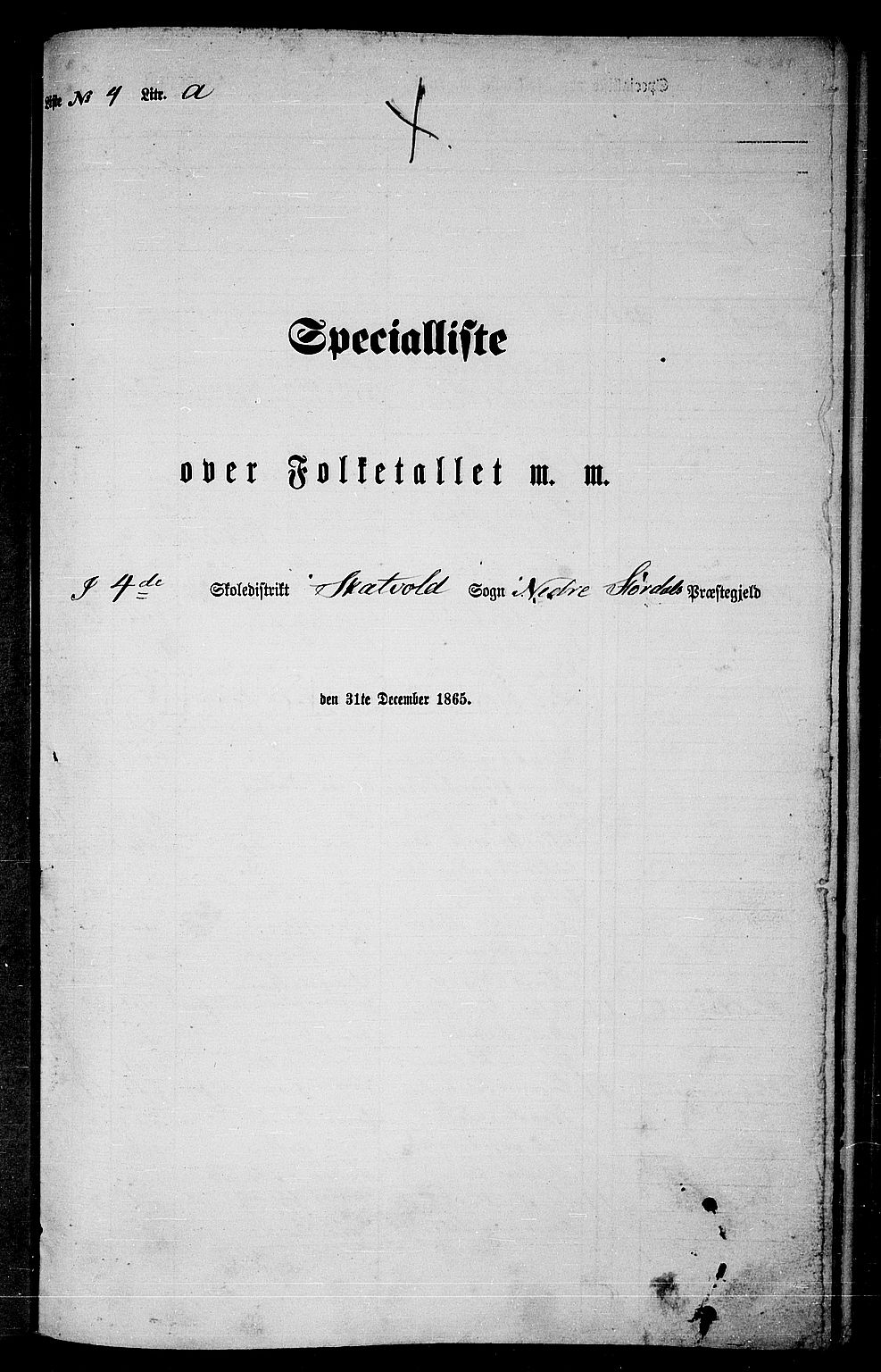 RA, Folketelling 1865 for 1714P Nedre Stjørdal prestegjeld, 1865, s. 69