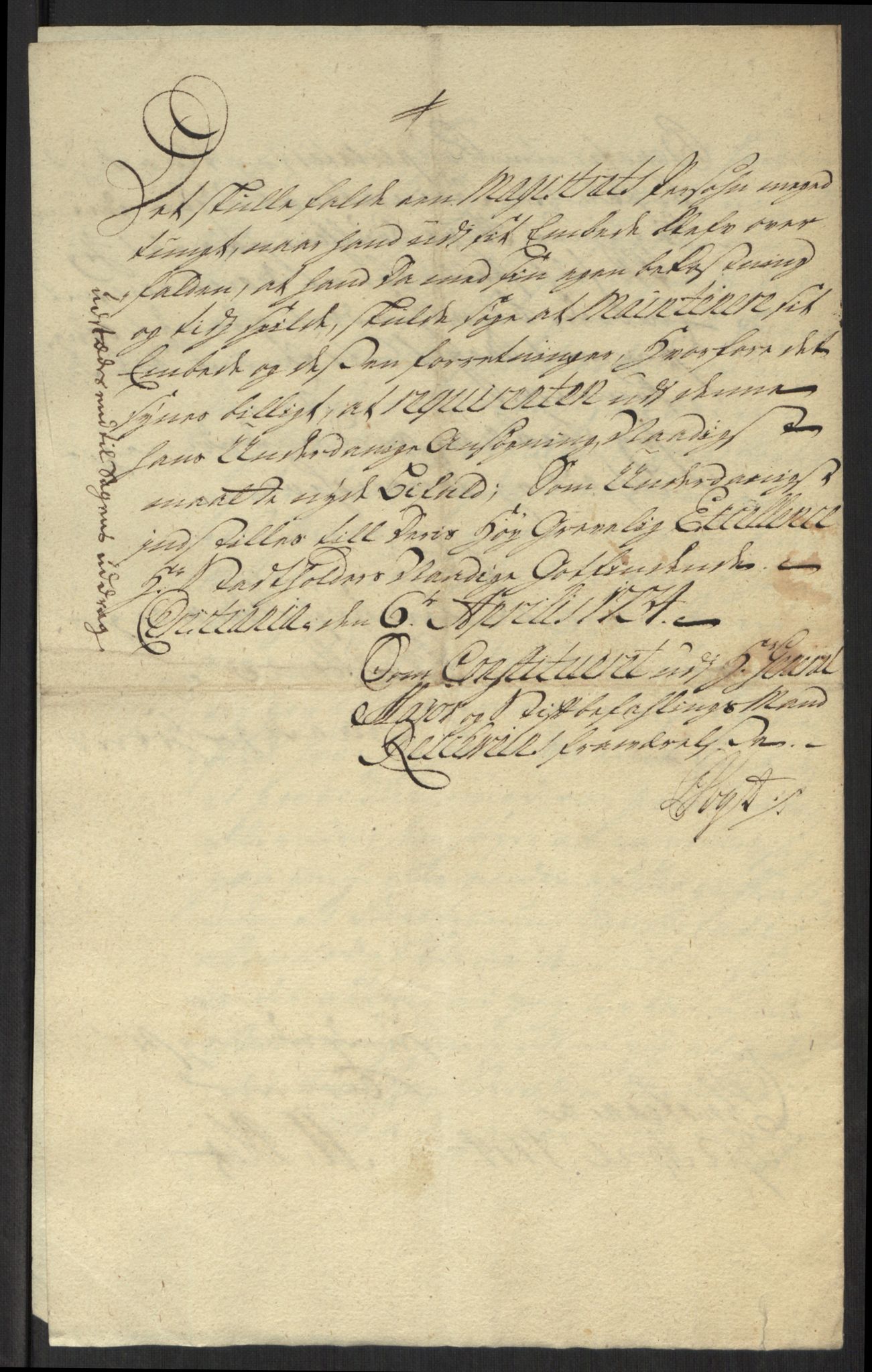 Stattholderembetet 1572-1771, AV/RA-EA-2870/Ef/L0107: Brev fra embetsmenn og andre, 1733-1734, s. 211