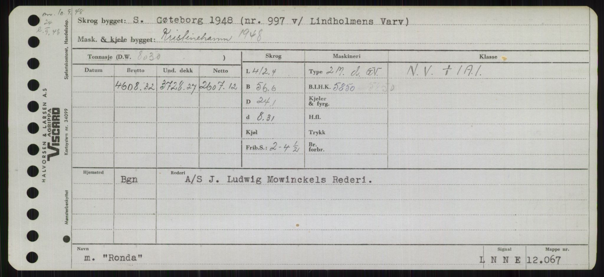 Sjøfartsdirektoratet med forløpere, Skipsmålingen, RA/S-1627/H/Hb/L0004: Fartøy, O-S, s. 241